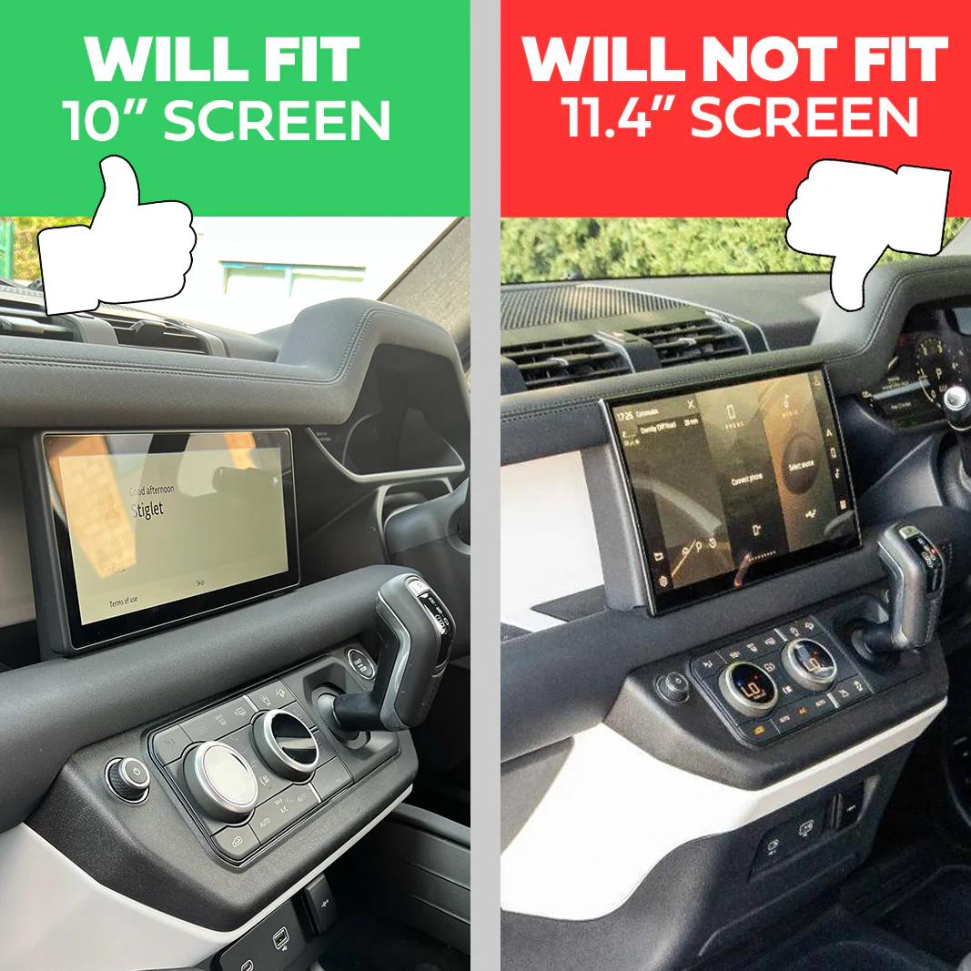 10" Infotainment Screen Phone Mount for Land Rover Defender L663 - LHD - Yosh Version - Image 9