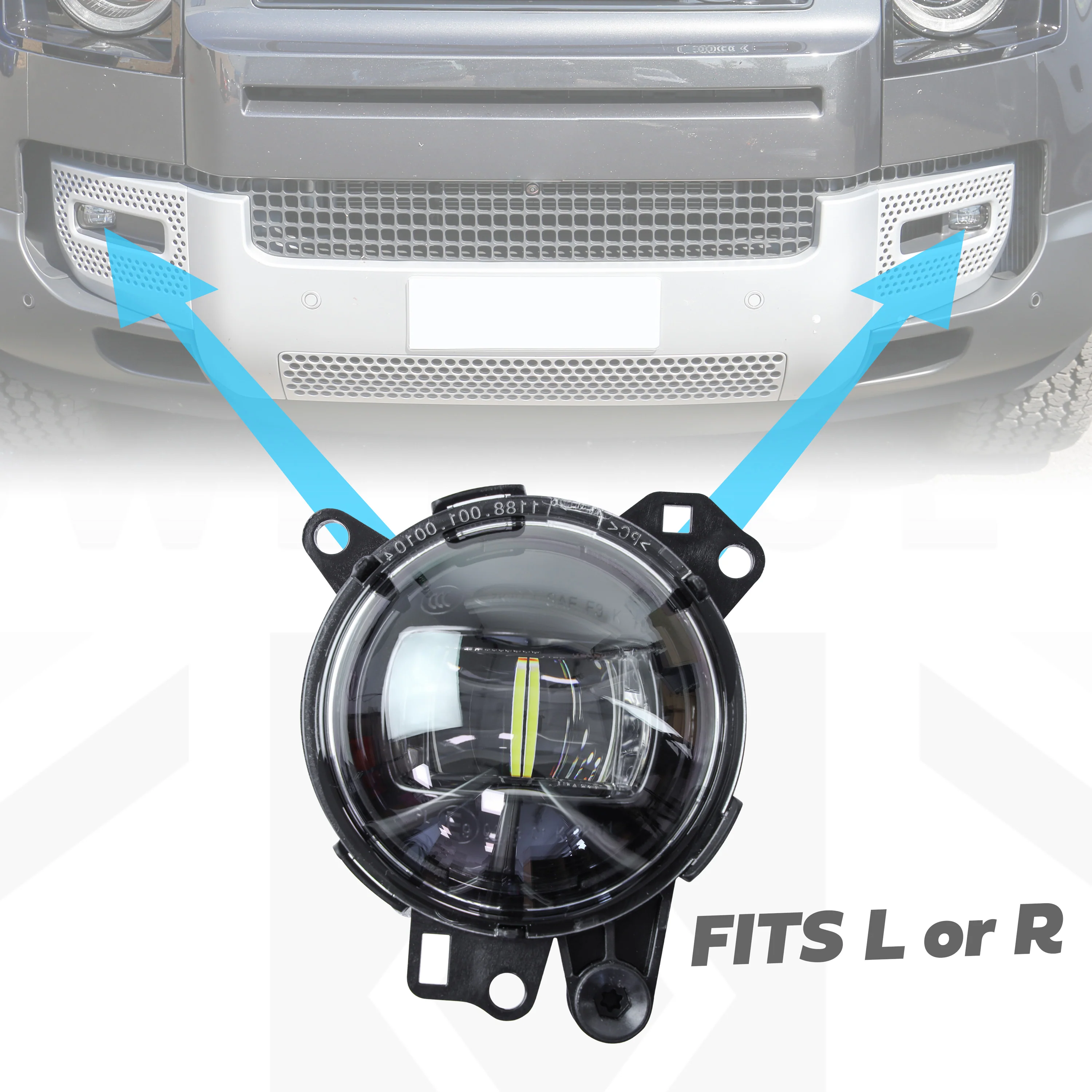 2x Genuine Fog Lamps for Land Rover Defender L663 - Image 6