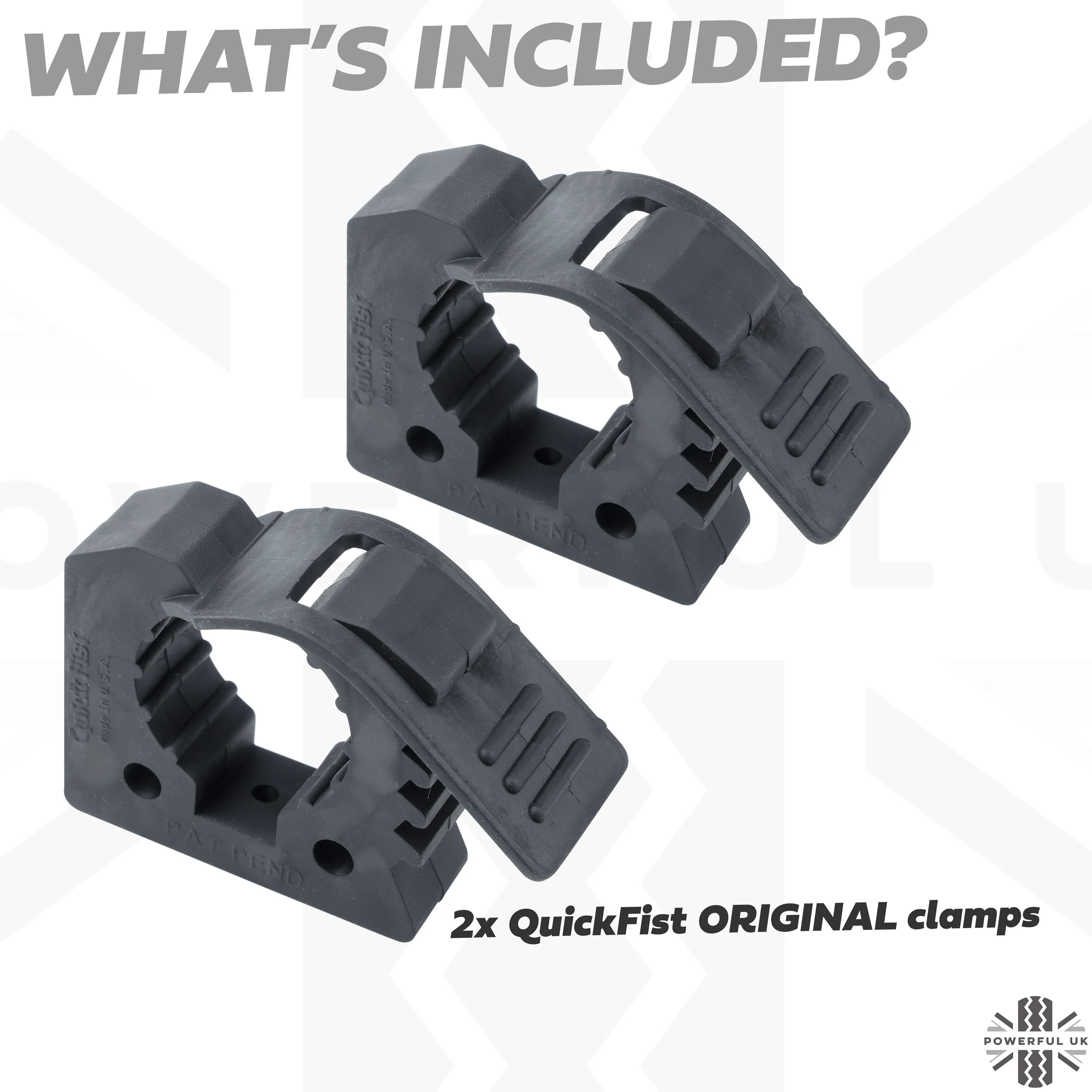 2x QuickFist Original Clamps - Image 6