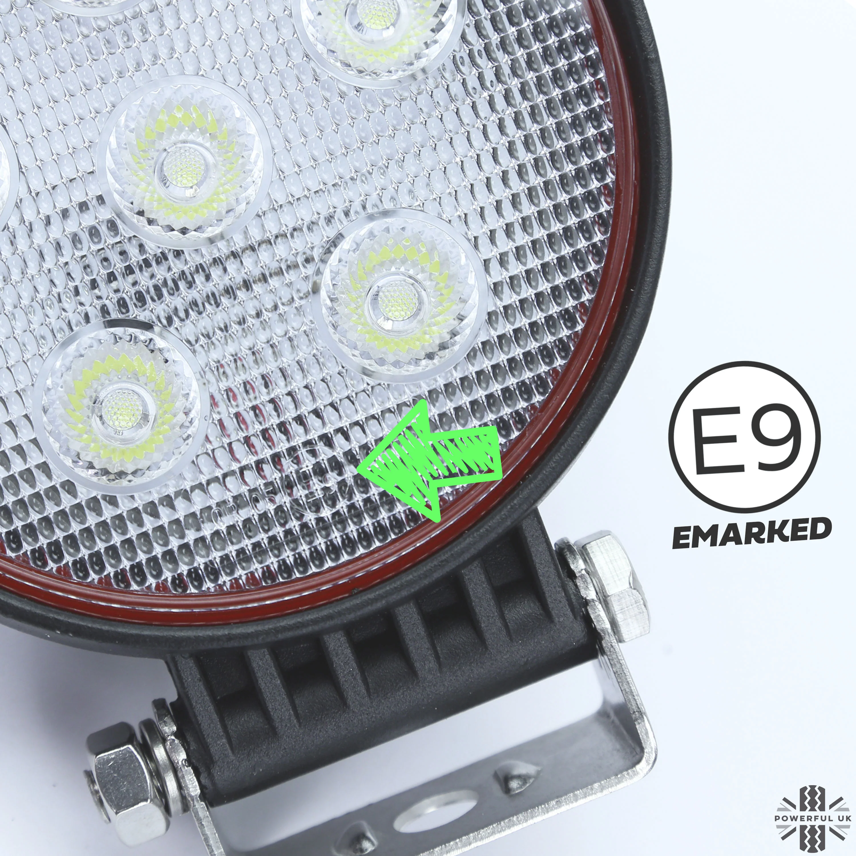 4.6" LED Round Work Light - 1pc - Image 5