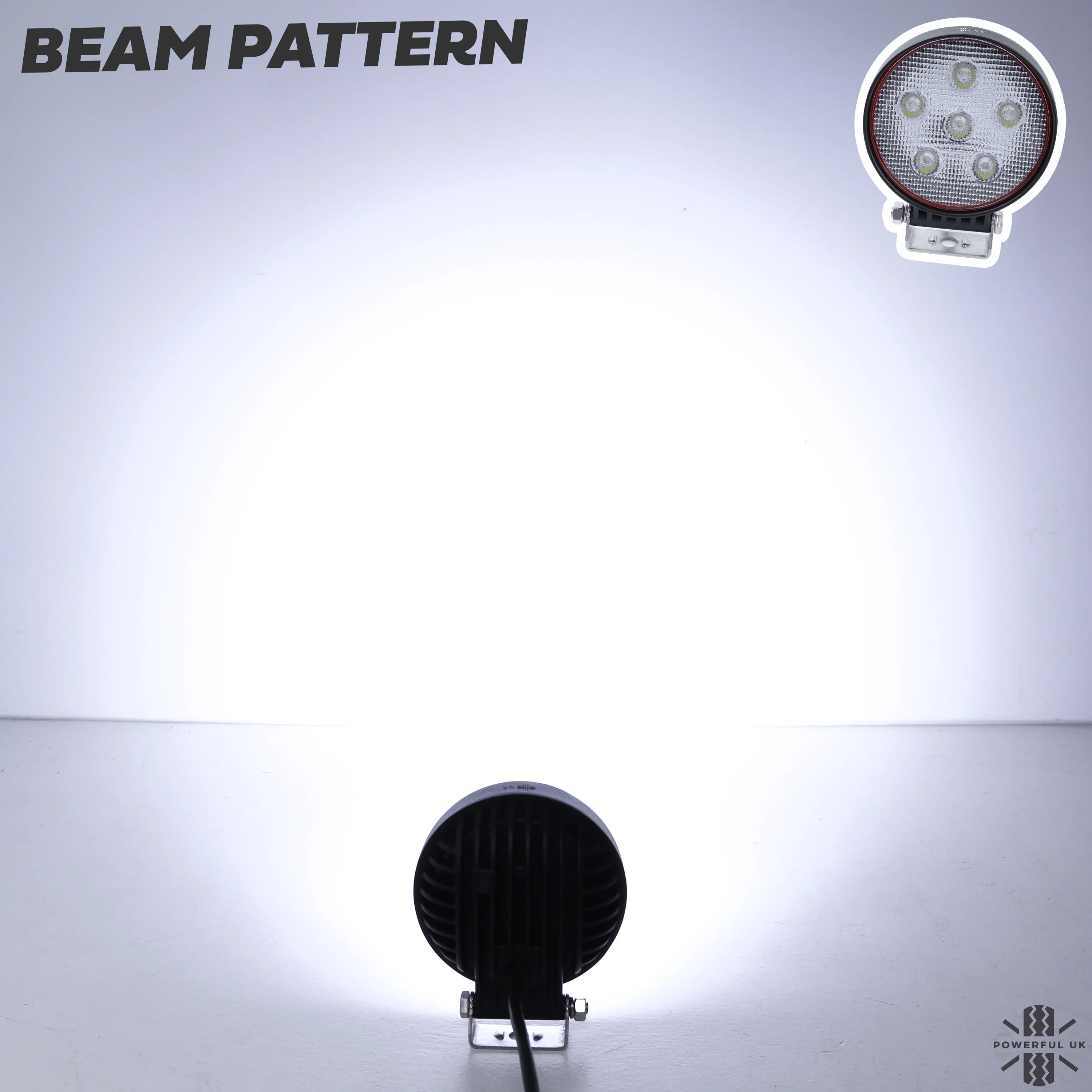 4.6" LED Round Work Light - 2pc - Image 8