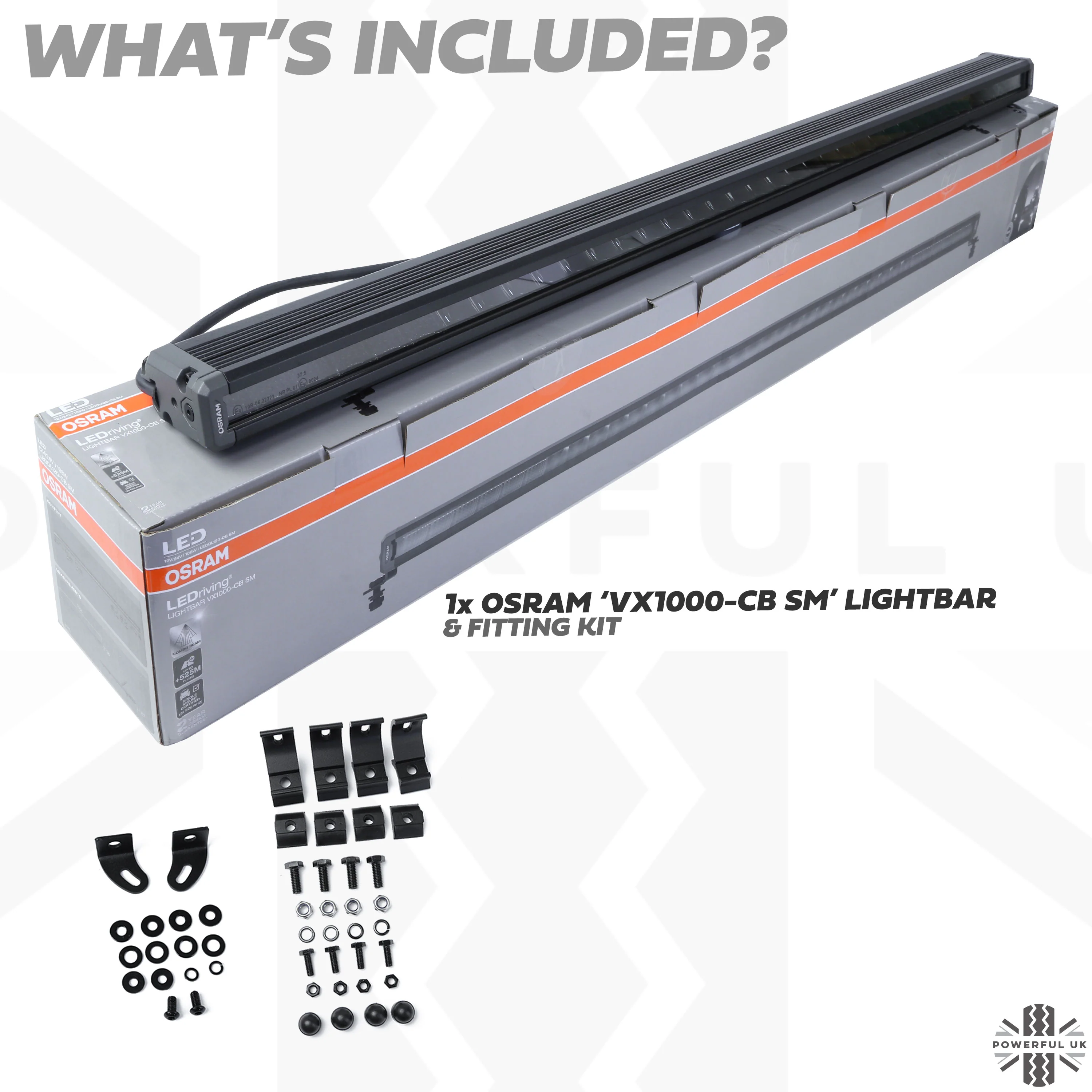 40" / 100cm Light Bar OSRAM 'VX1000-CM SM' Lightbar - Image 4