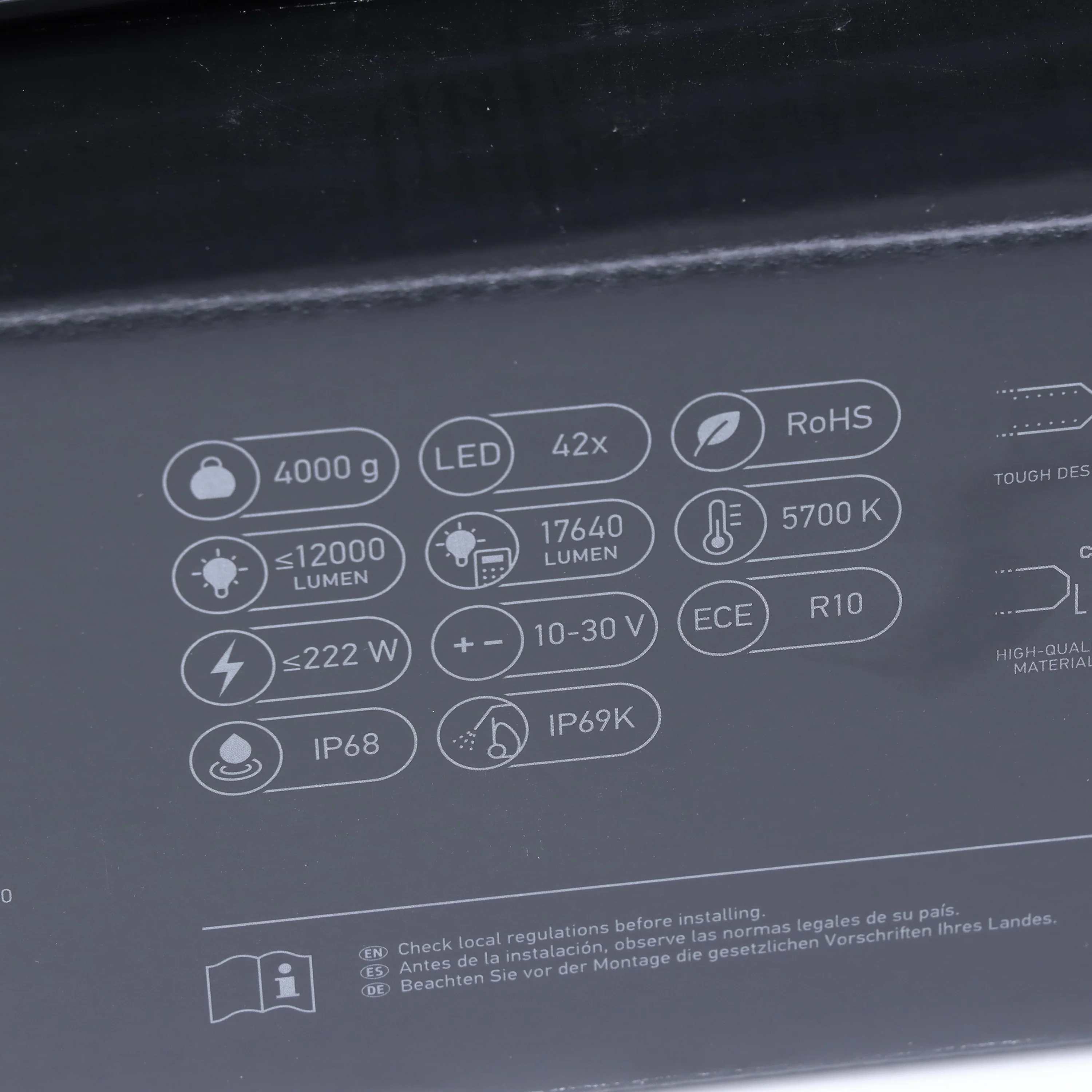 40" Light Bar HELLA Black Magic Slim Curved Lightbar - Image 5