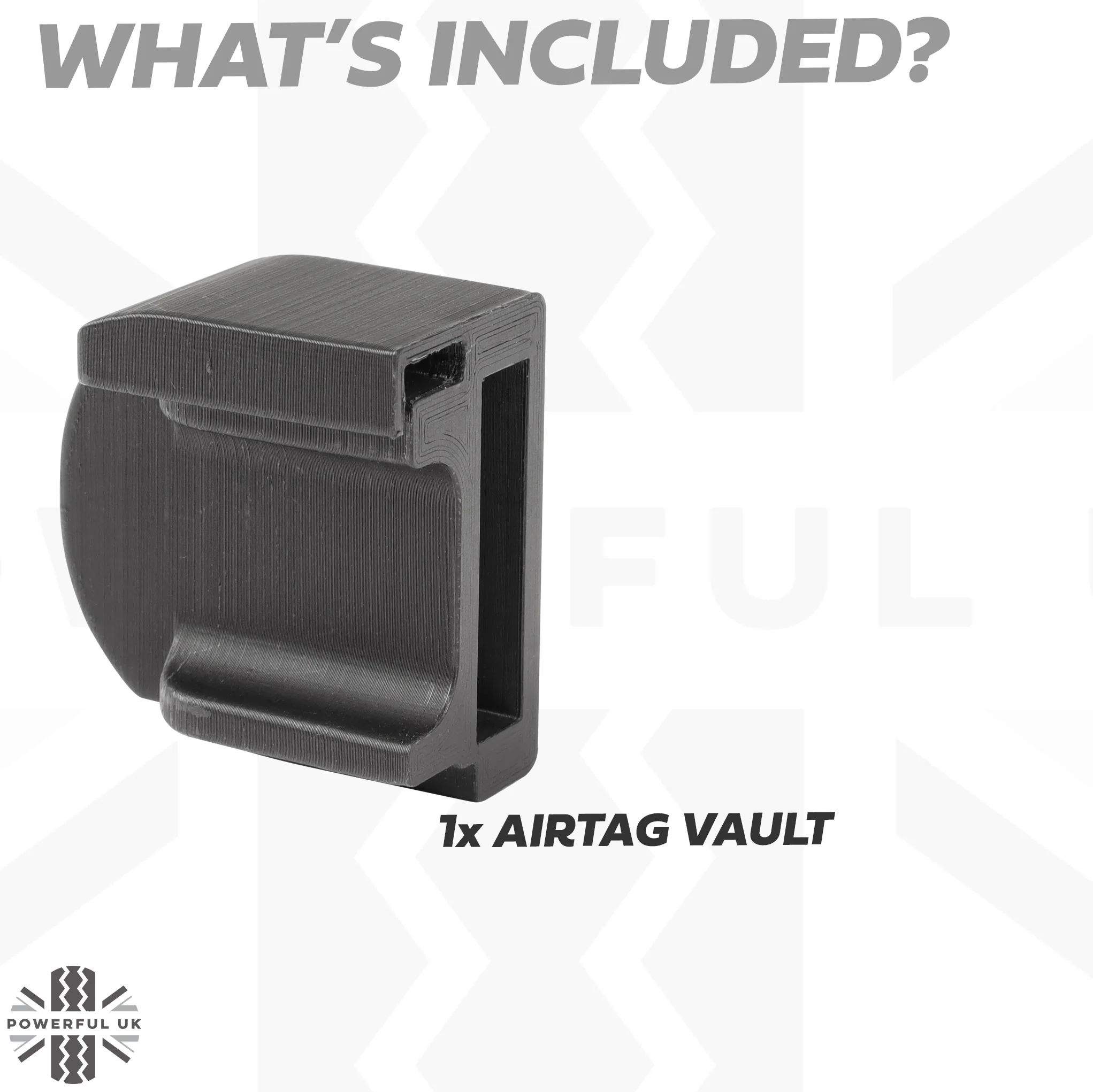 AirTag Vault / Holder for Fuel Filler Flap for Land Rover Discovery 3/4 - Image 5