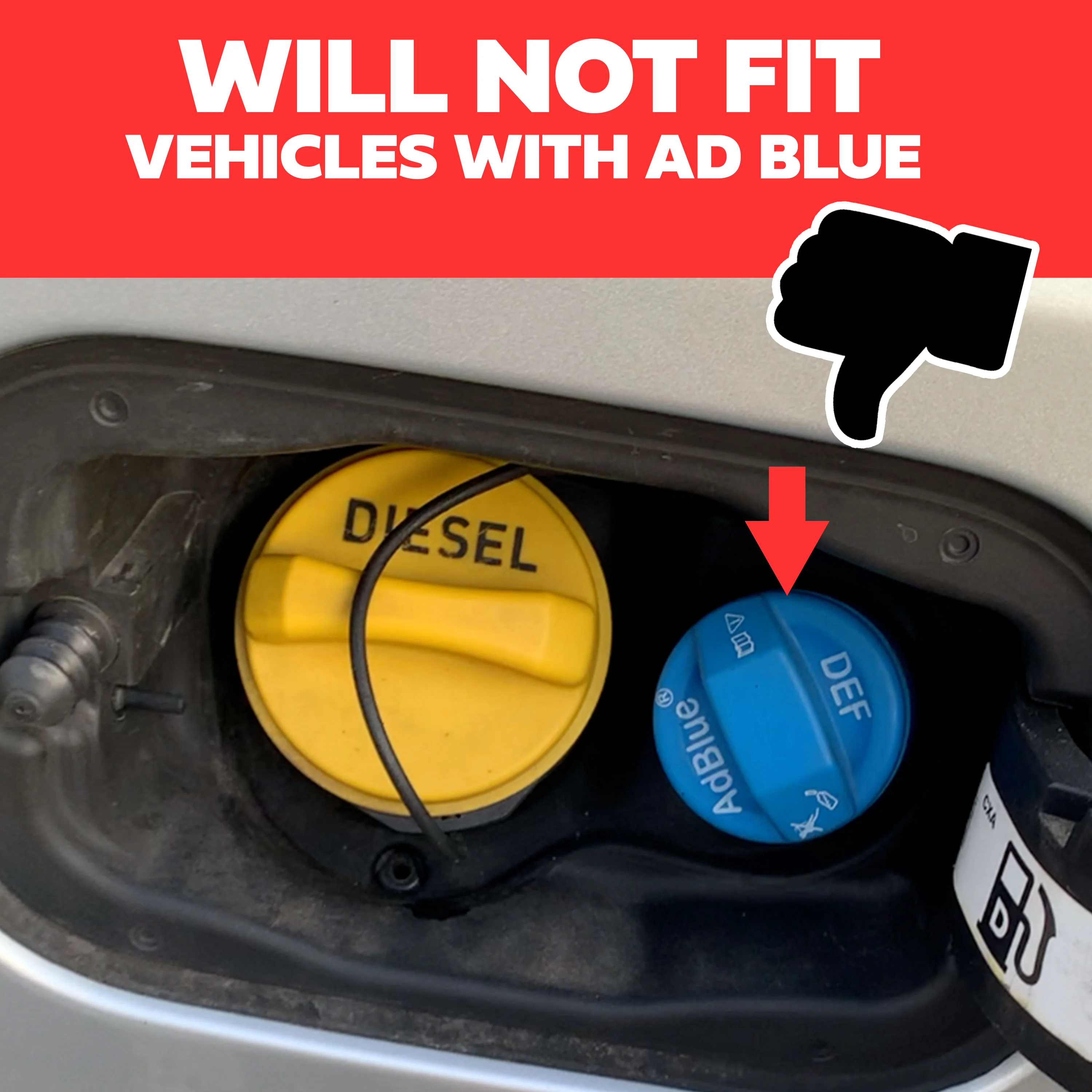 AirTag Vault / Holder for Fuel Filler Flap for Land Rover Discovery 3/4 - Image 9