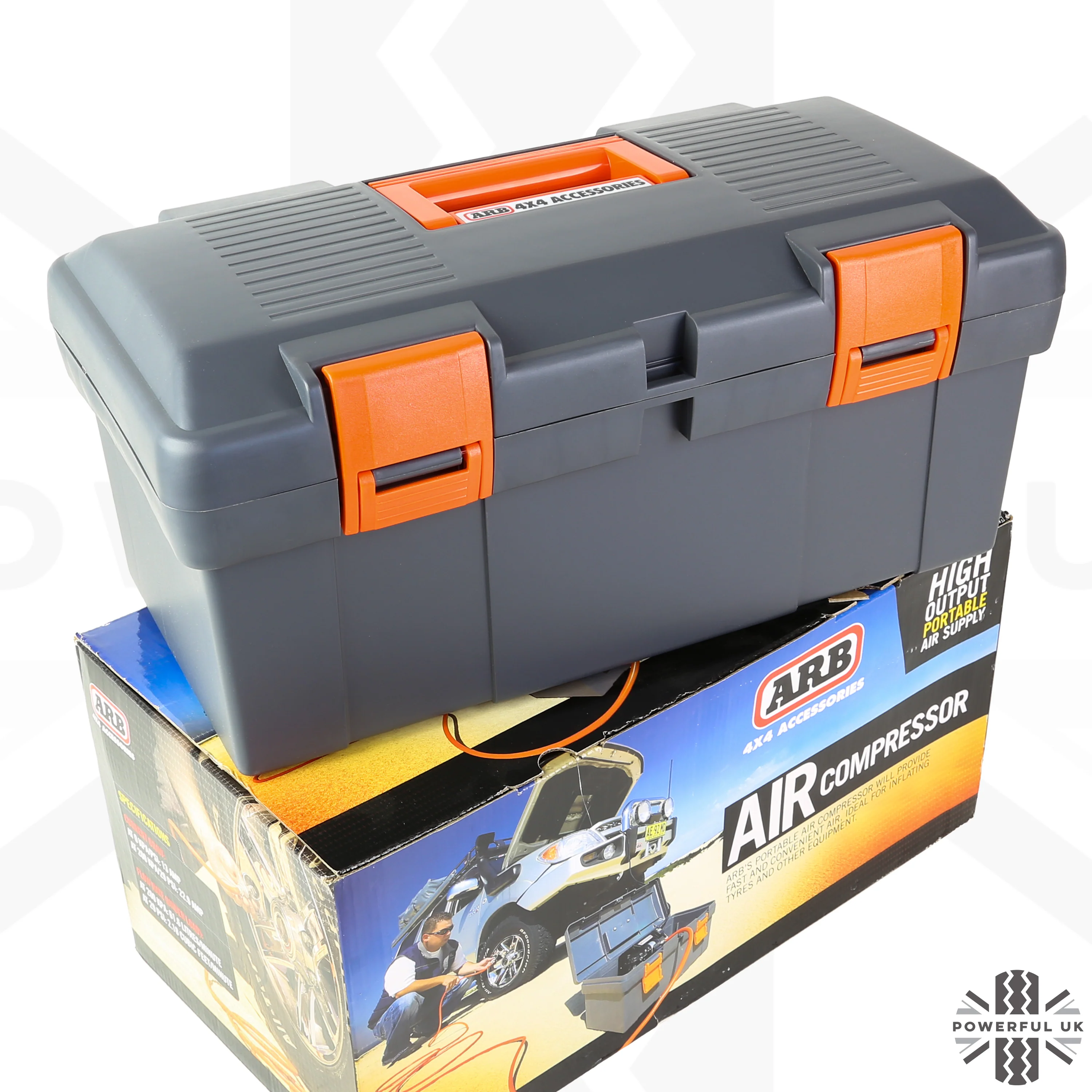 ARB Portable 12v Air Tyre Compressor in Carry Case - Image 3