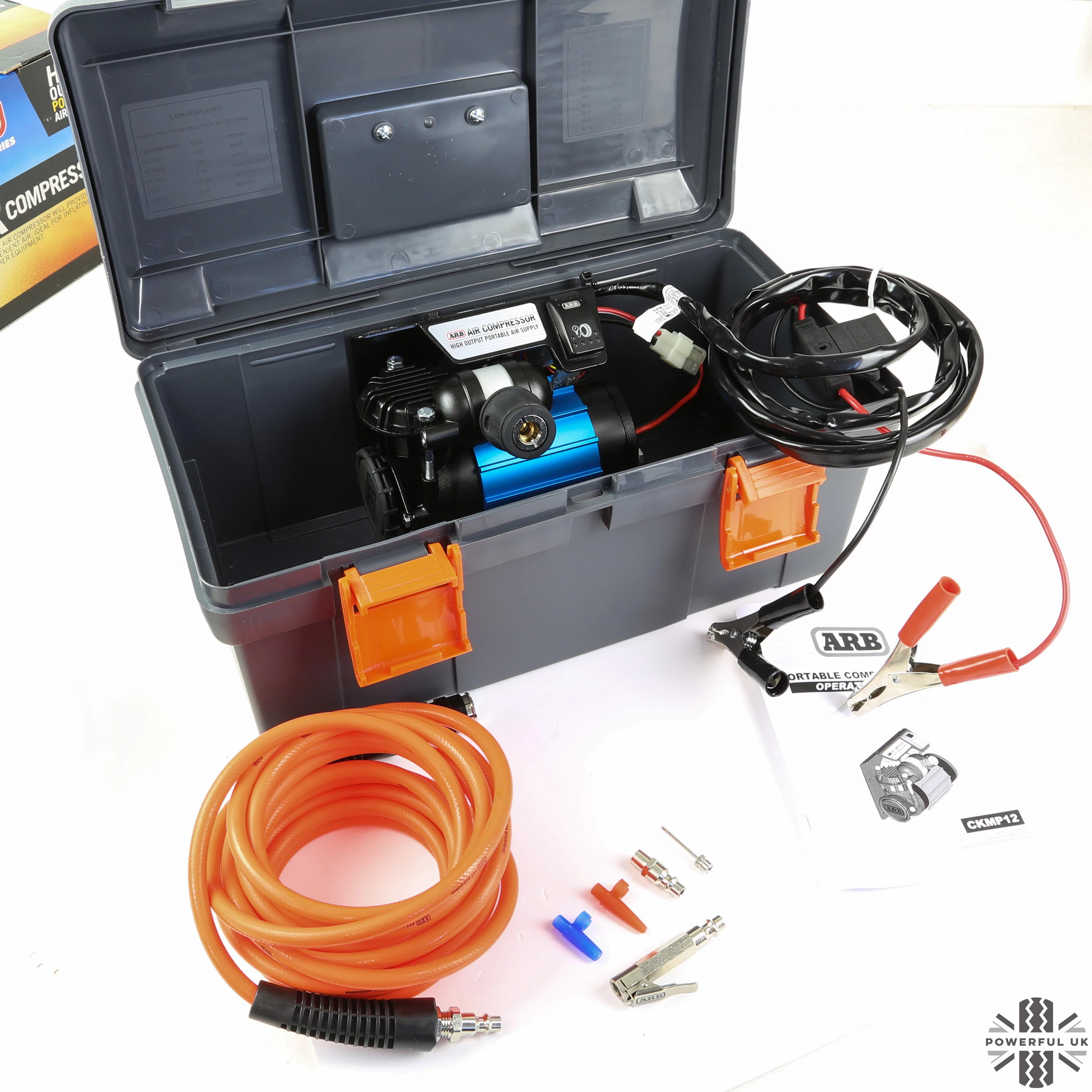 ARB Portable 12v Air Tyre Compressor in Carry Case - Image 4