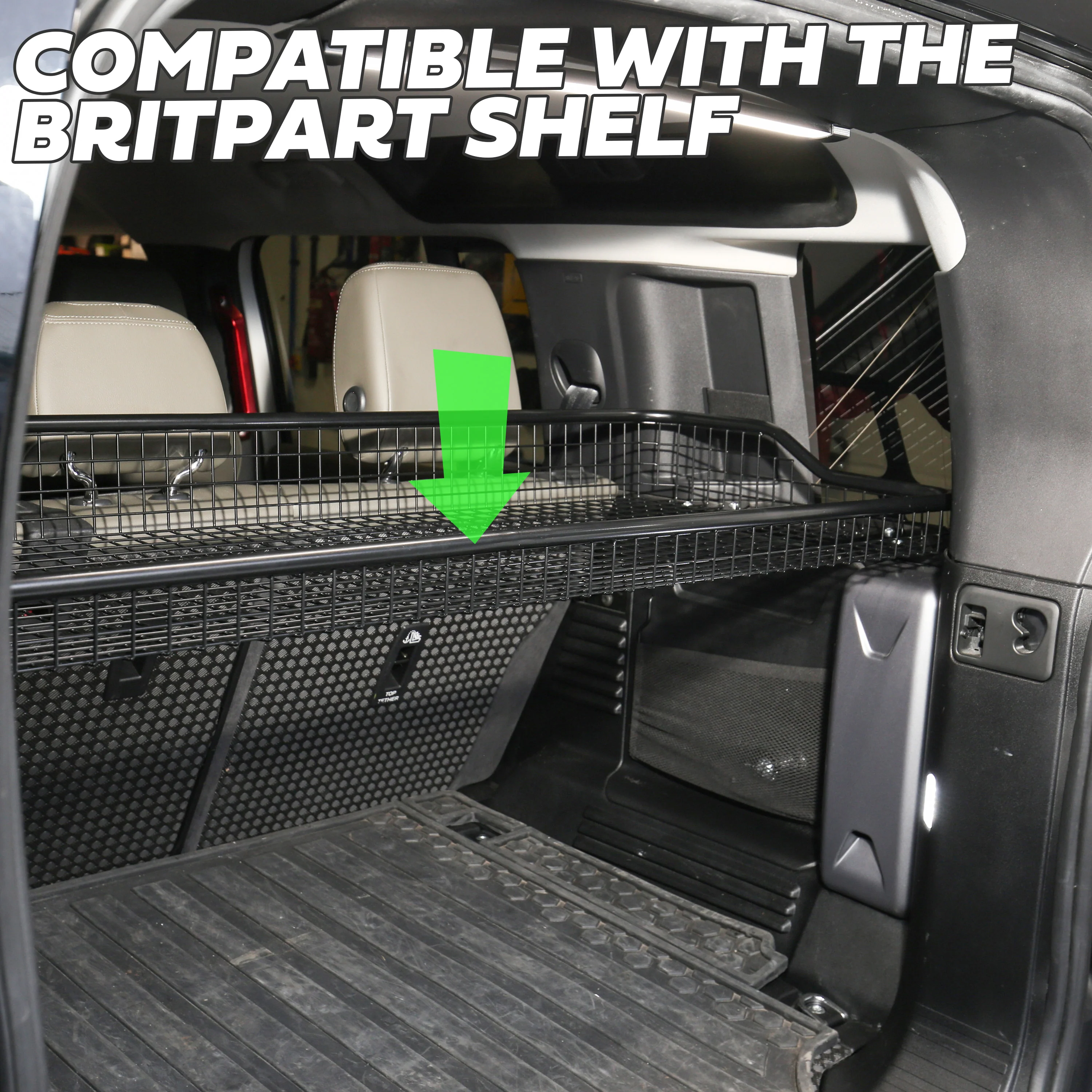 'Big Larry Pro' Torch + 2pc Mount Kit for Wire Luggage Rack for Land Rover Defender L663 - Image 10