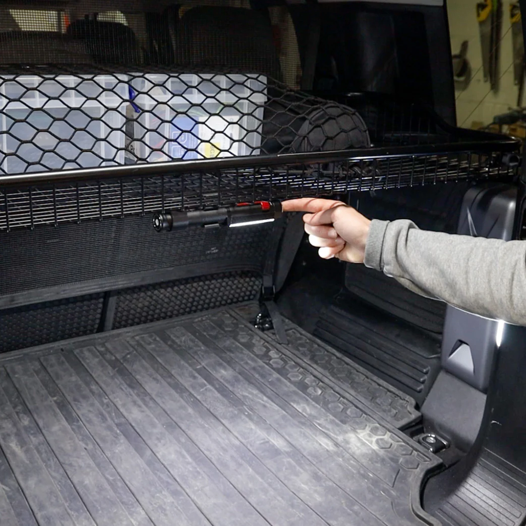 'Big Larry Pro' Torch + 2pc Mount Kit for Wire Luggage Rack for Land Rover Defender L663 - Image 5