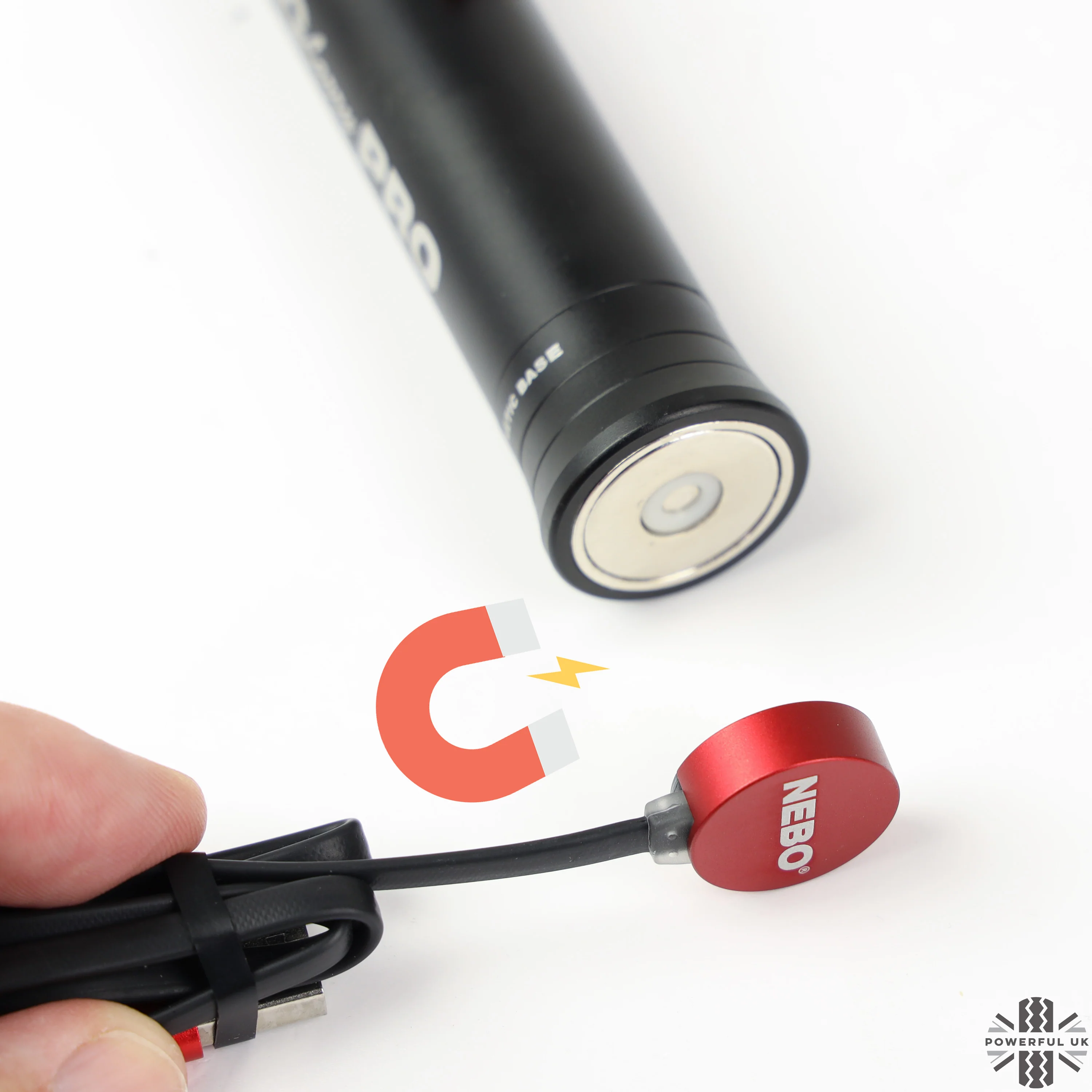 'Big Larry Pro' Torch + 2pc Mount Kit for Wire Luggage Rack for Land Rover Defender L663 - Image 6