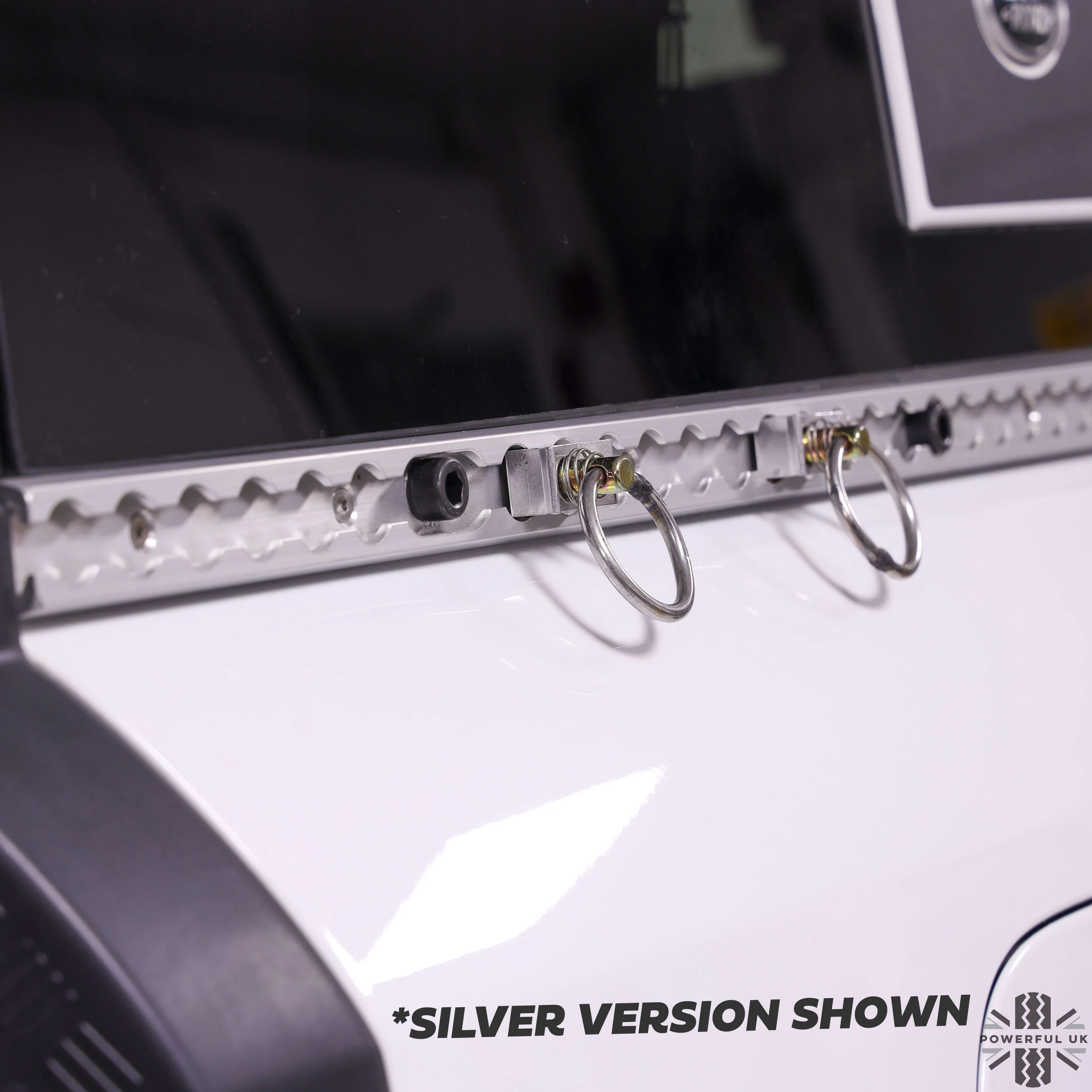 Black Anodised Utility Side Rail for Land Rover Defender L663 110 - Right Kit - Image 9