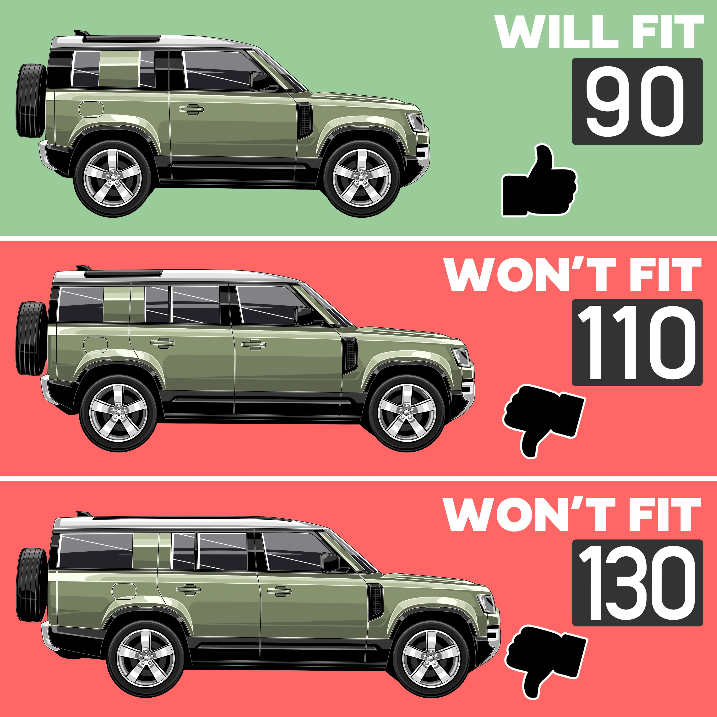 Black Anodised Utility Side Rail for Land Rover Defender L663 90 - Left Kit - Image 8