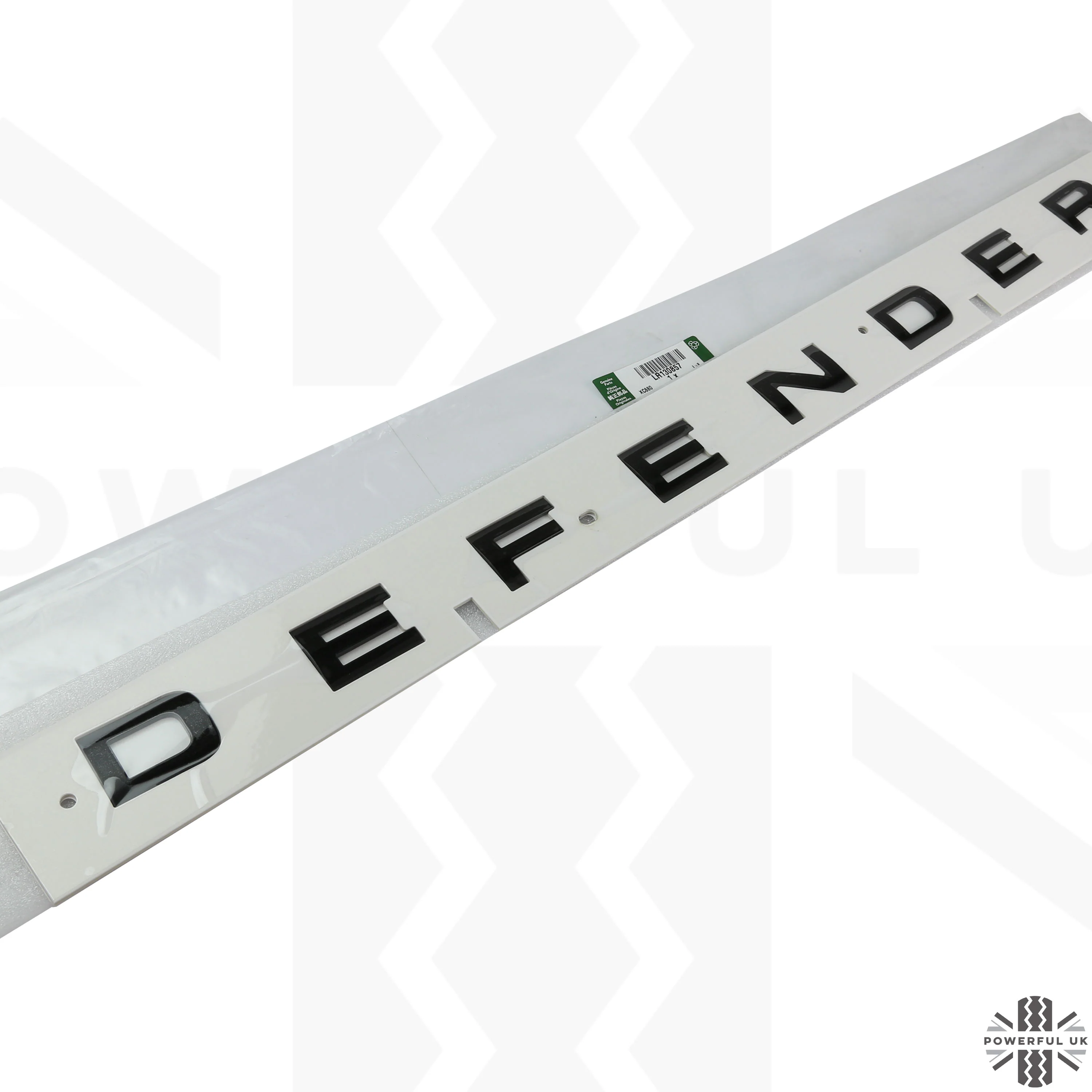 Bonnet Lettering - Narvik Black - for Land Rover Defender L663 - Image 4