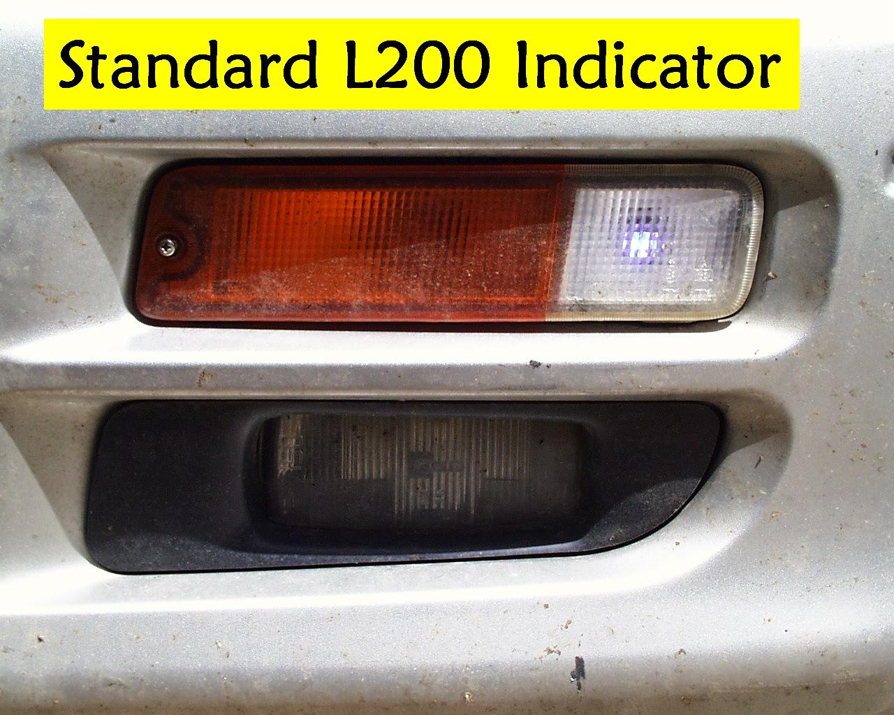 Clear Front Bumper Light for Mitsubishi L200 - Right - Image 5