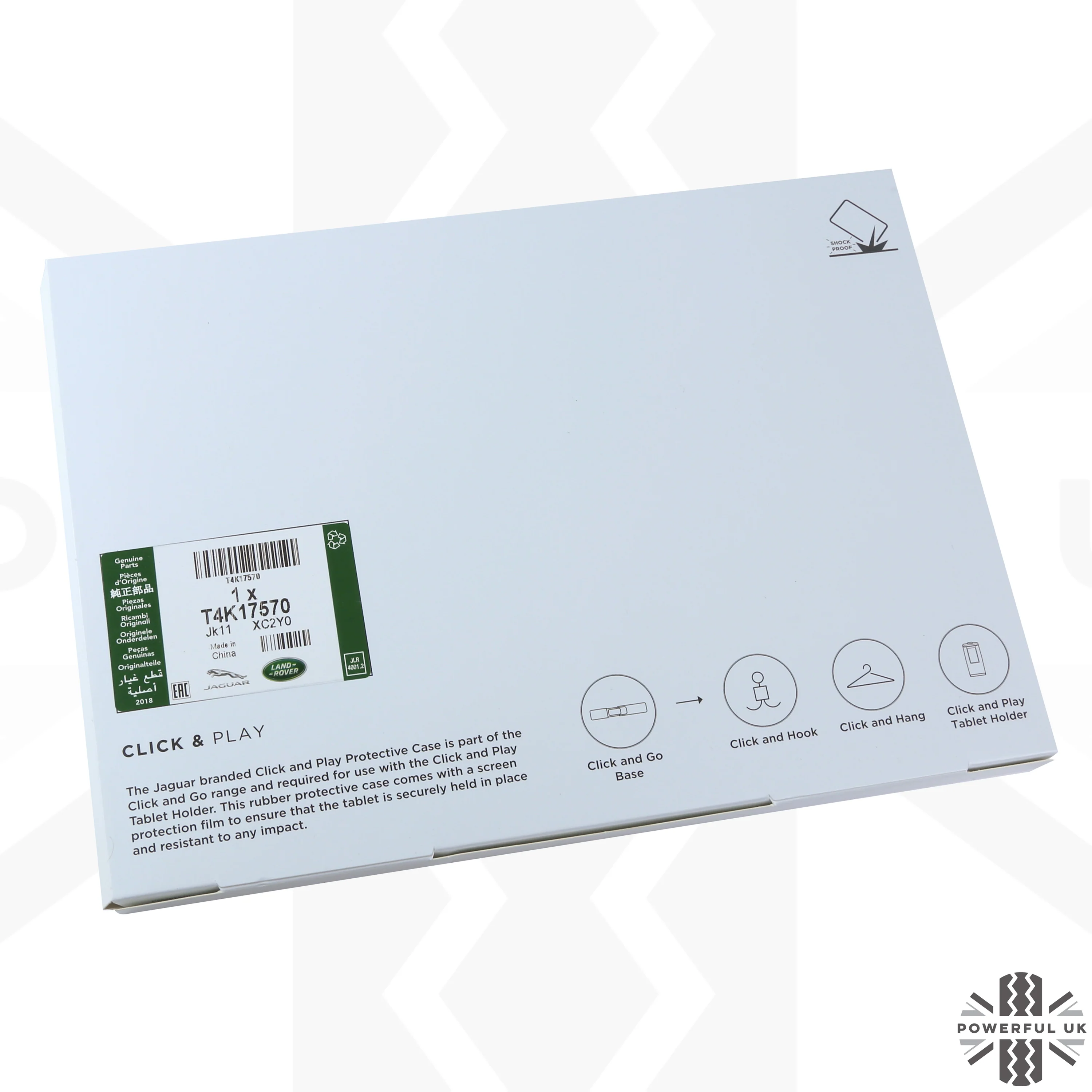 Click+Go Rubber iPad Air 2 Case (for use with Tablet Holder) - Image 7