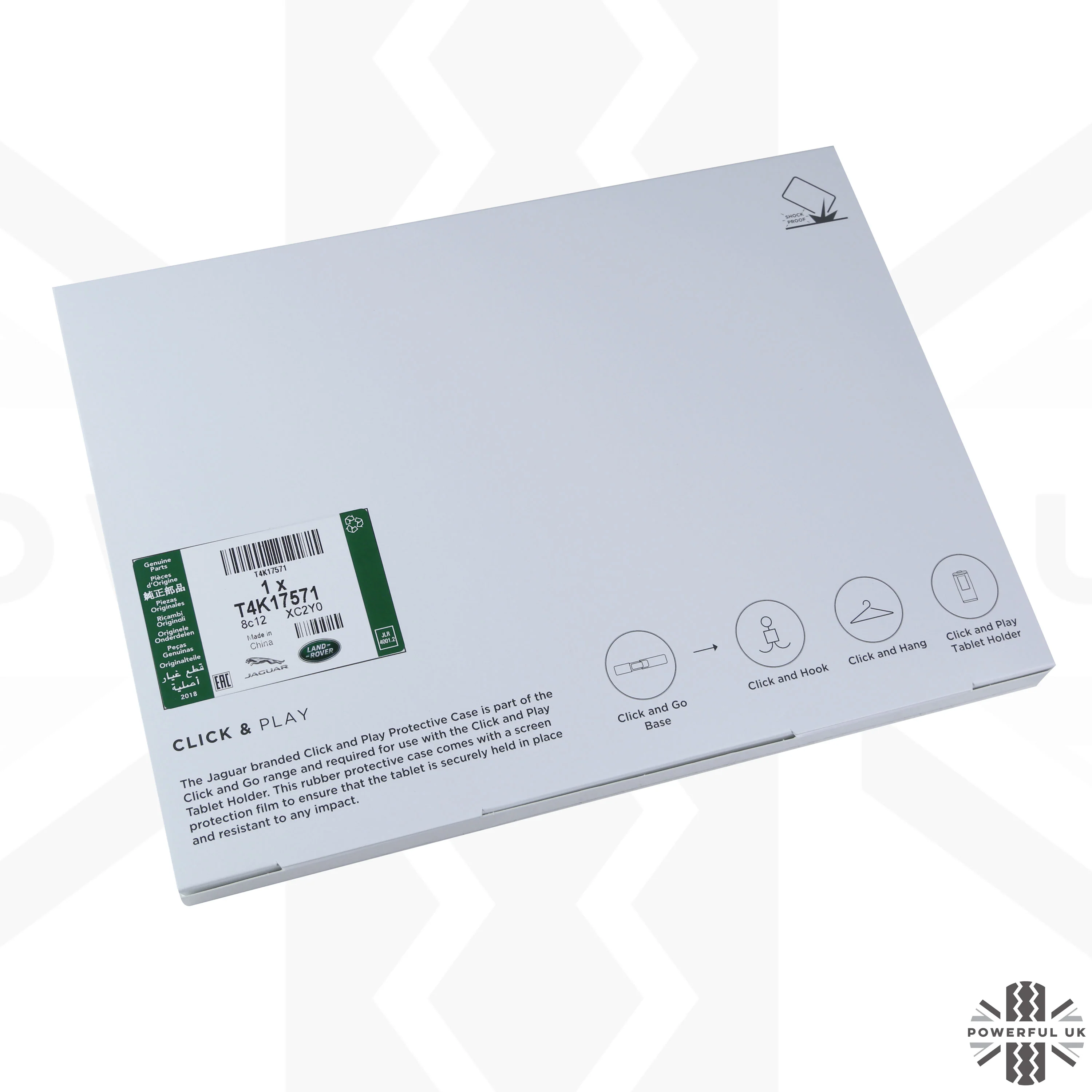 Click+Go Rubber iPad Pro 9.7" Case (for use with Tablet Holder) - Image 8