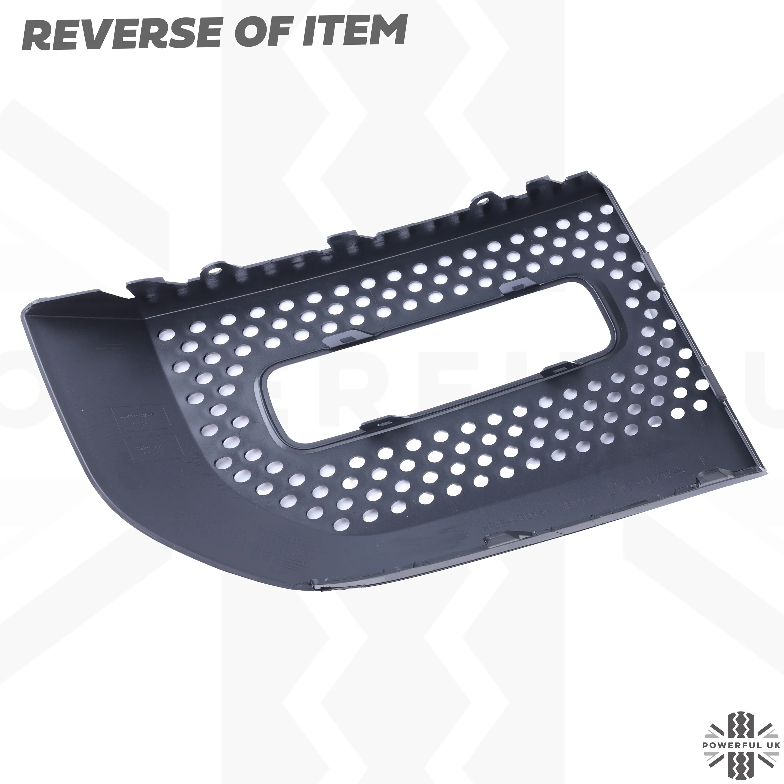 Fog Lamp Surround Grille for Land Rover Defender L663 - Gloss Black - PAIR - Image 7