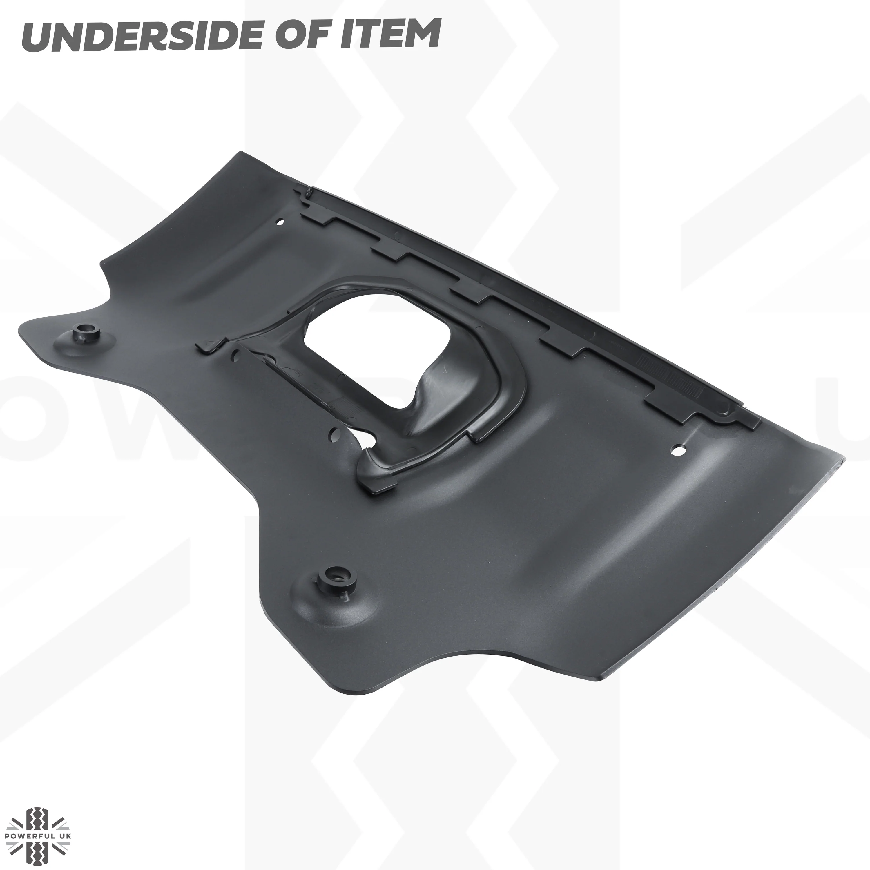 Front Aluminium Skid Plate (Aftermarket - Easy-Fit) for Land Rover Defender L663 - Black - Image 6