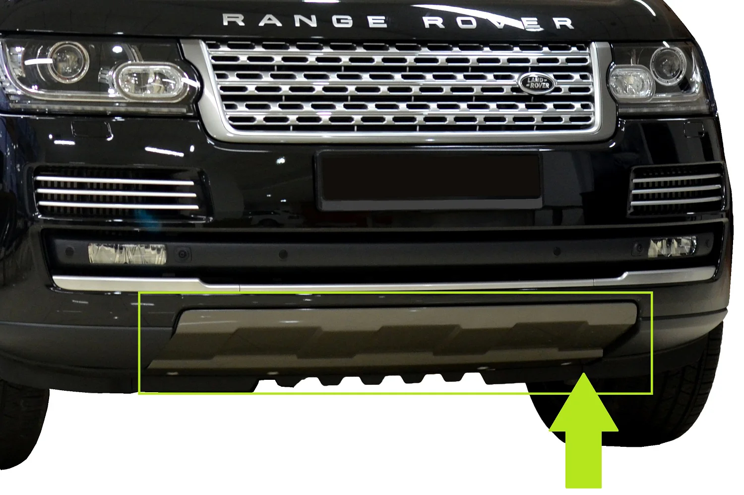 Front Tow Eye Cover for Range Rover L405 (2013-17) - Grey - Image 5