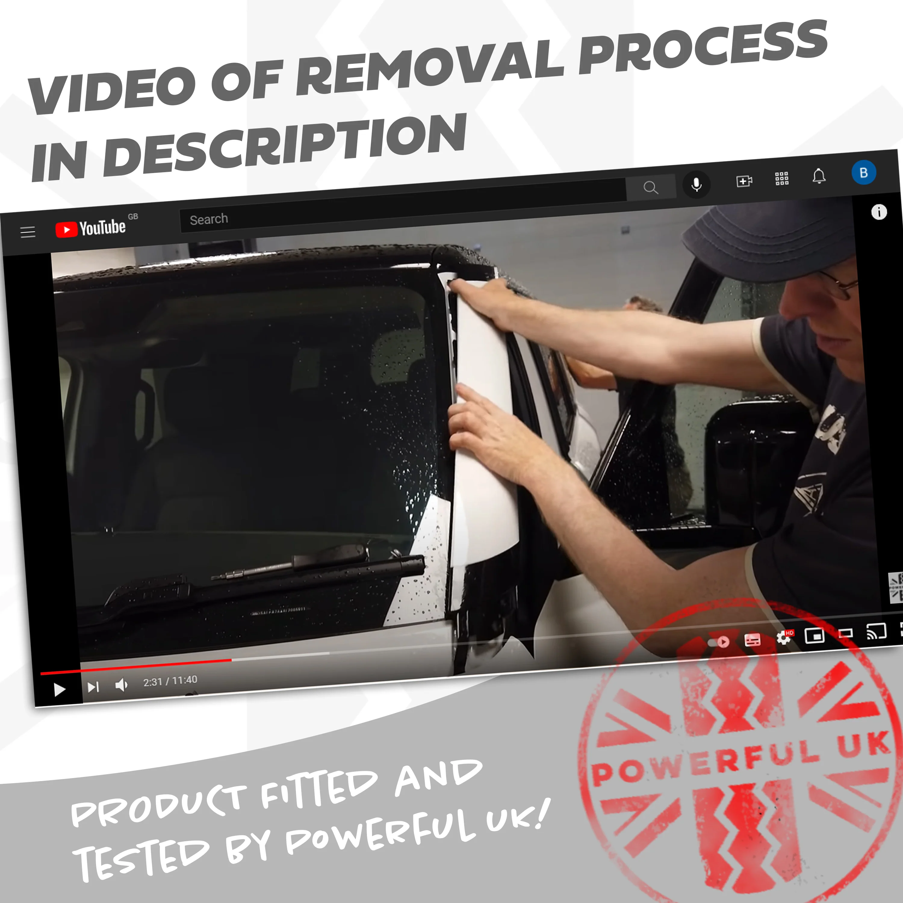 Genuine A Pillar Finishers in Gloss Black for Land Rover Defender L663 - PAIR - Image 10