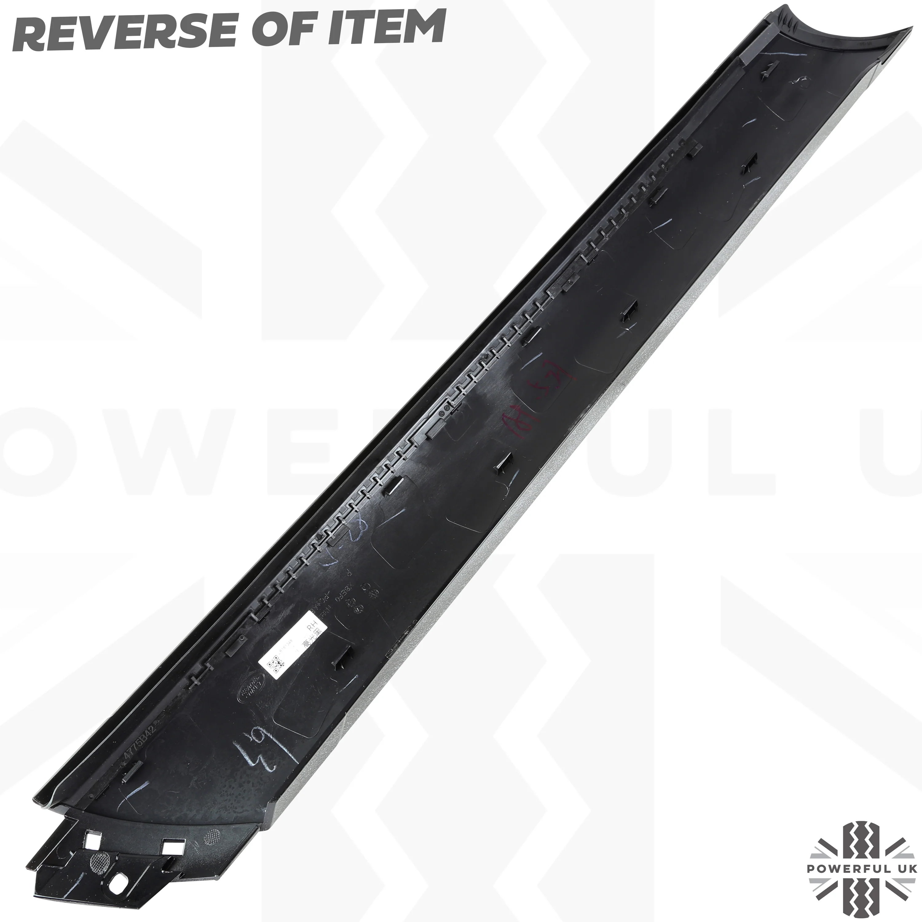 Genuine A Pillar Finishers in Gloss Black for Land Rover Defender L663 - PAIR - Image 9