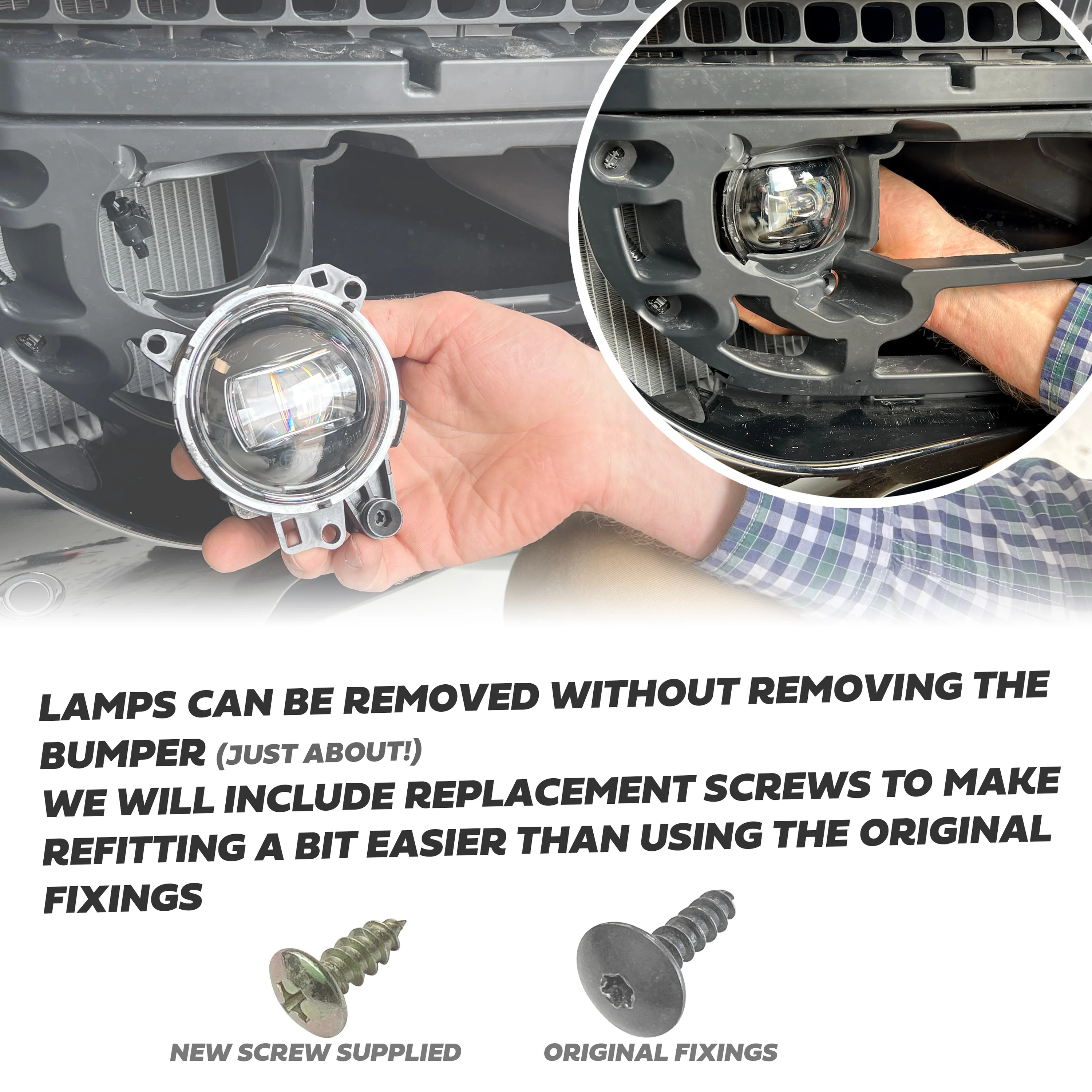 Genuine Fog Lamp for Land Rover Defender L663 - Image 4