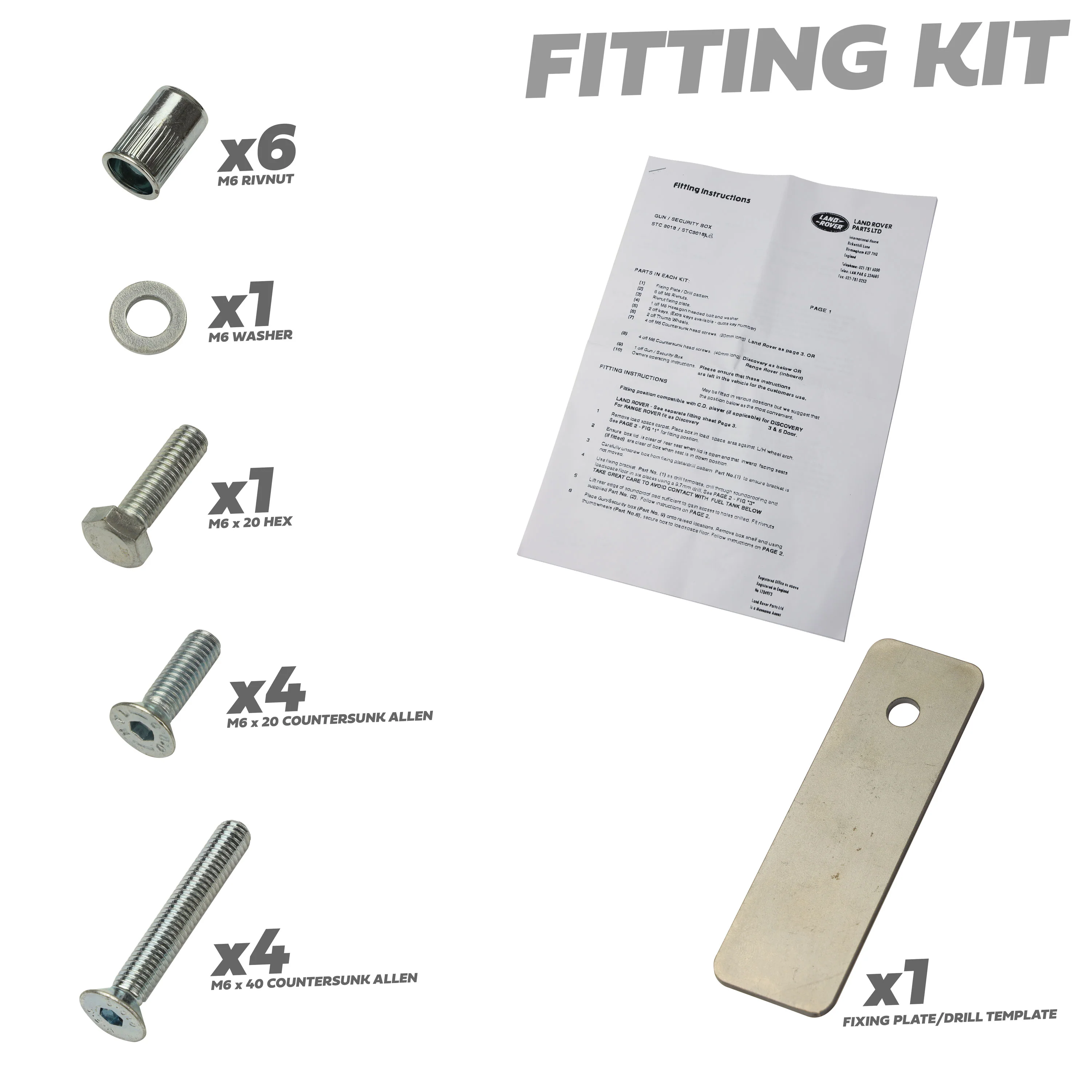 Genuine Land Rover Gun/Security Box - Image 10