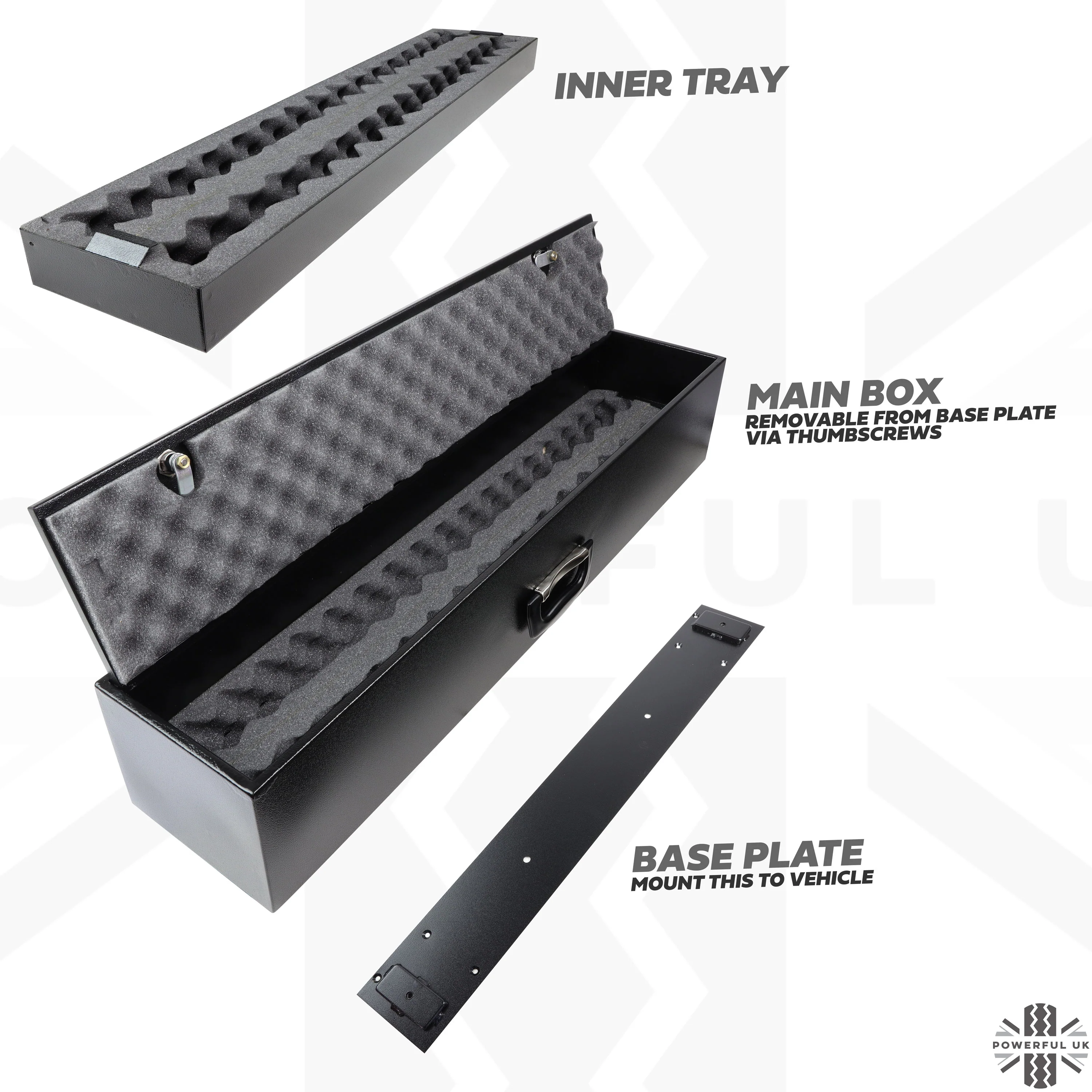 Genuine Land Rover Gun/Security Box - Image 4