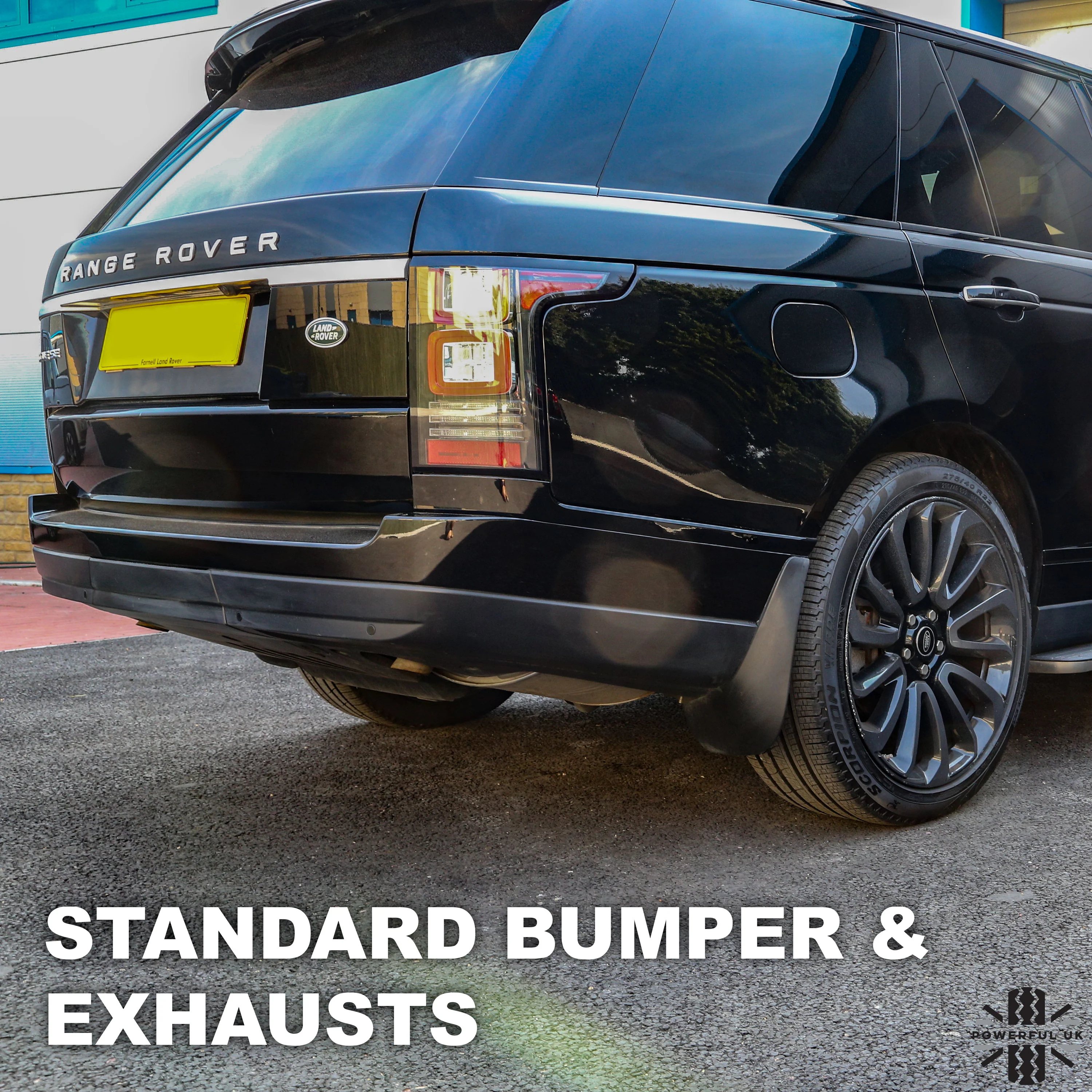 Genuine SVO Rear Quad Dummy Exhaust Tips for Range Rover L405 - Image 6