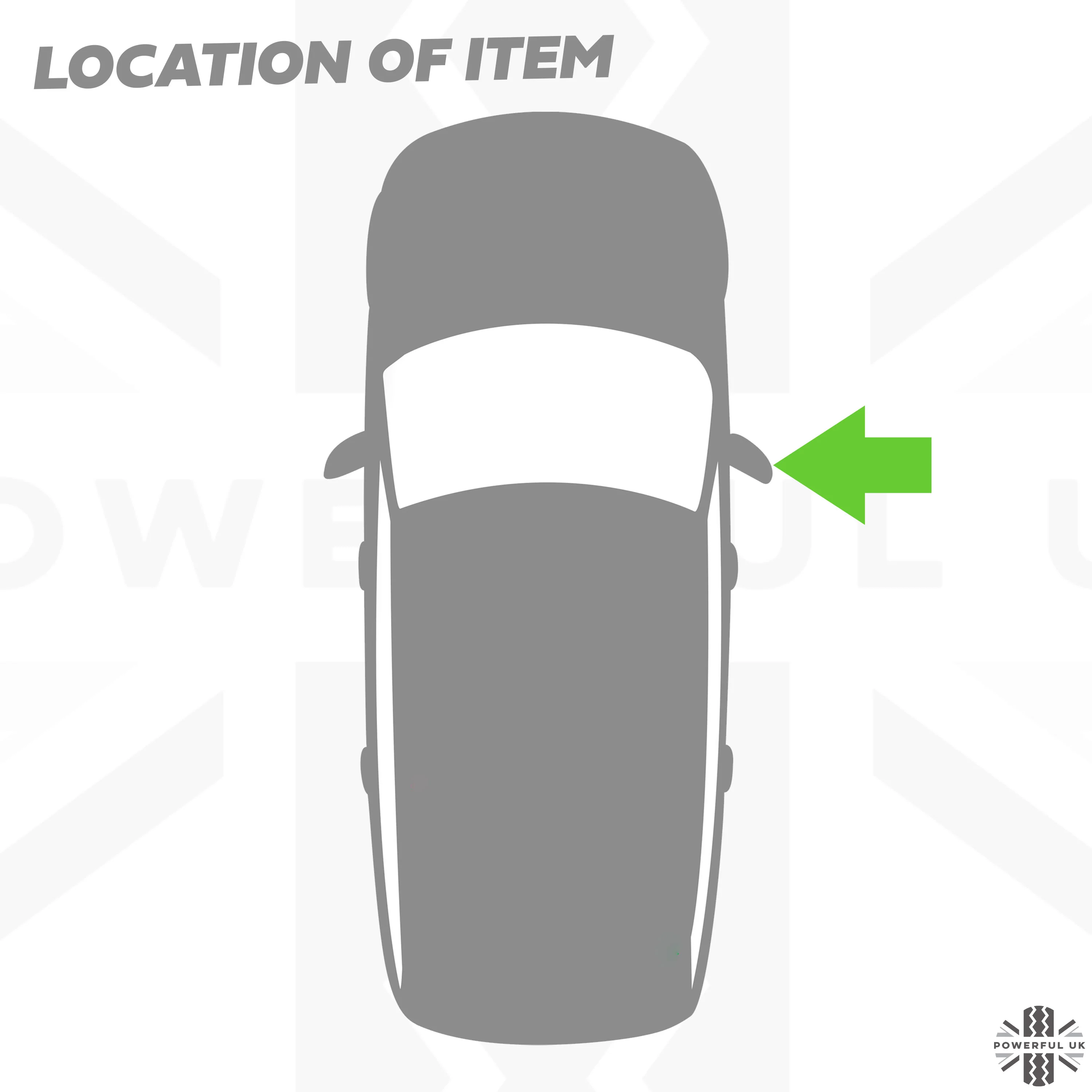 Genuine Wing Mirror Assembly for Range Rover L405 - LR036670 - Image 3