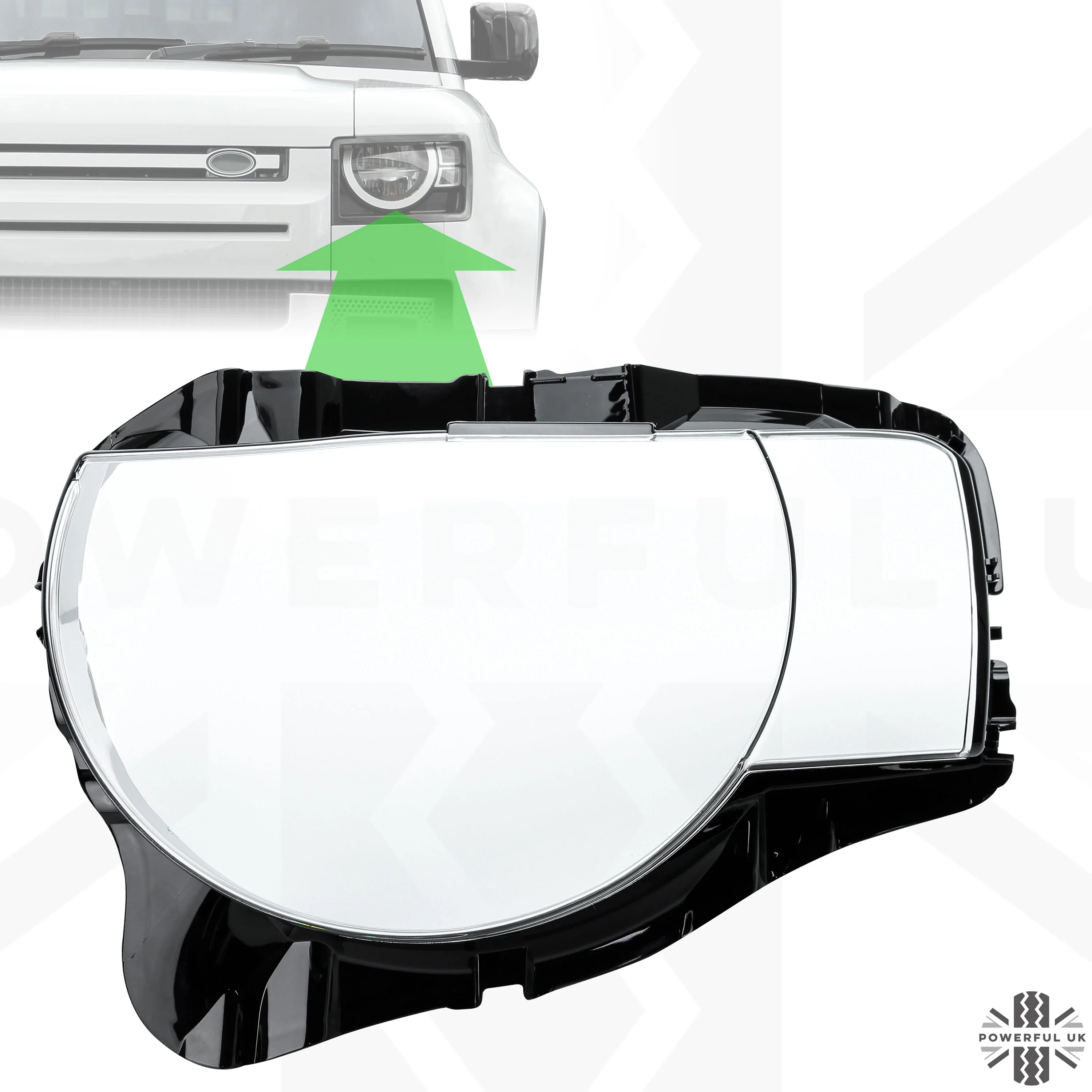 Headlight Repair Kit for Land Rover Defender L663 - LH - Image 3