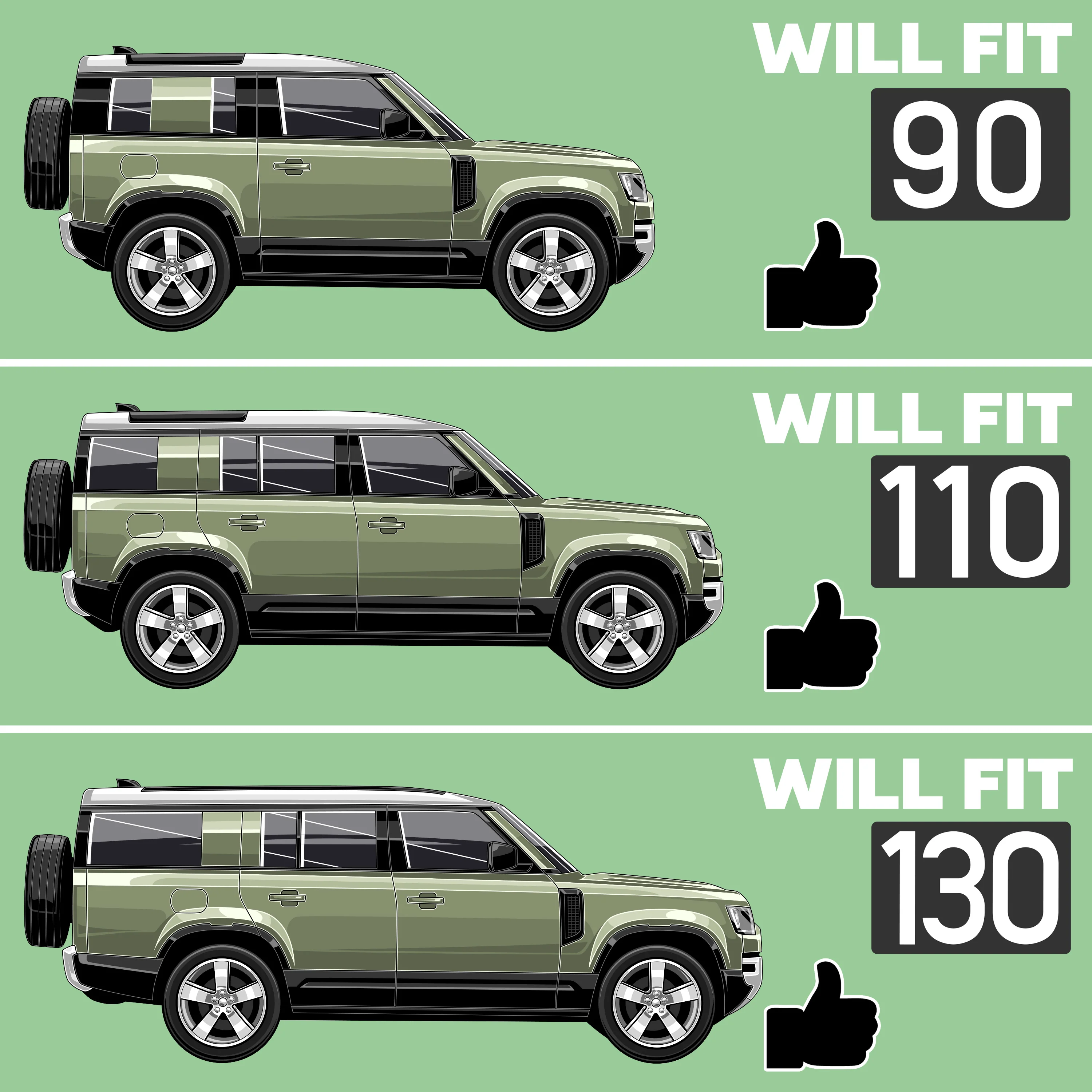 Headlight Repair Kit for Land Rover Defender L663 - LH - Image 8