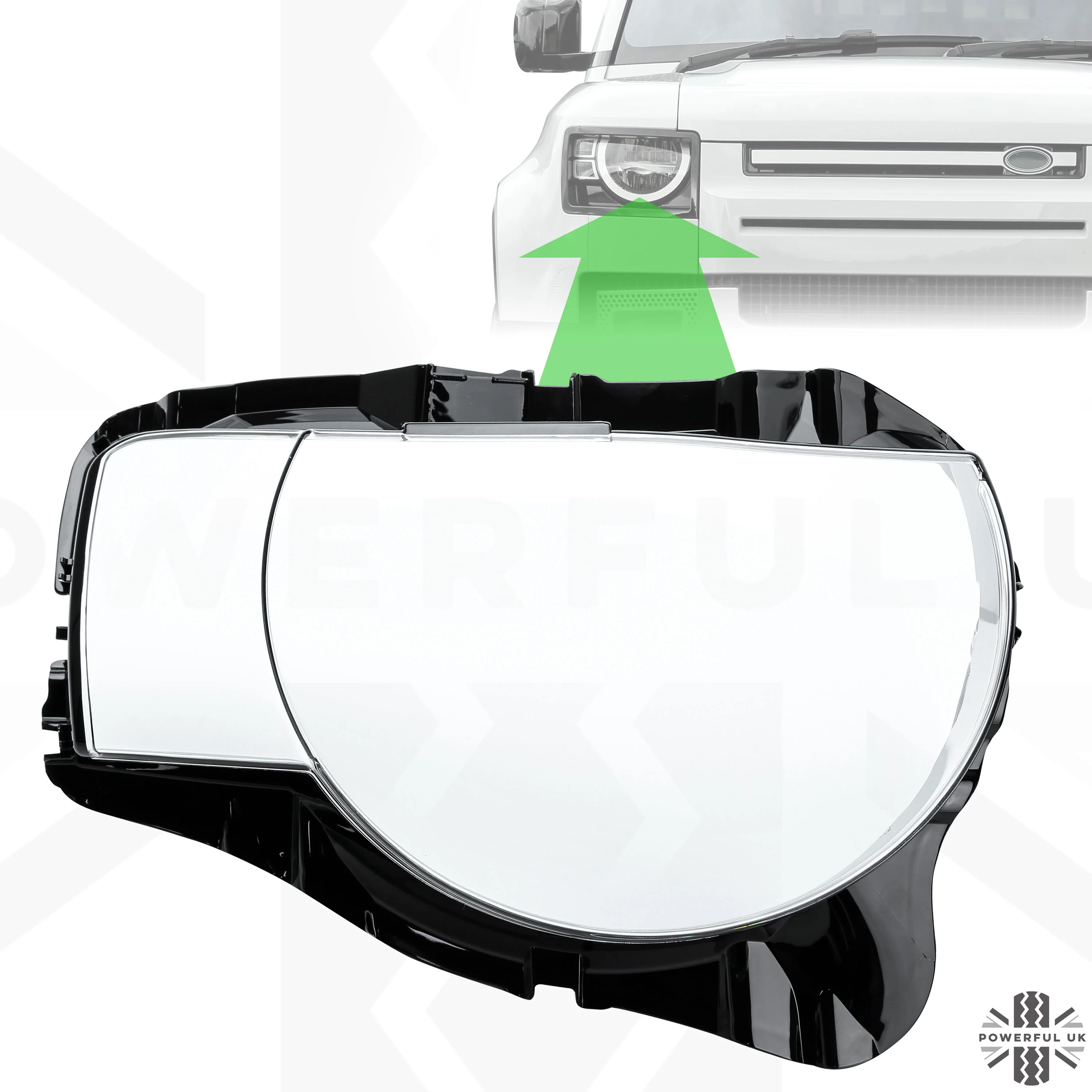 Headlight Repair Kit for Land Rover Defender L663 - RH - Image 6