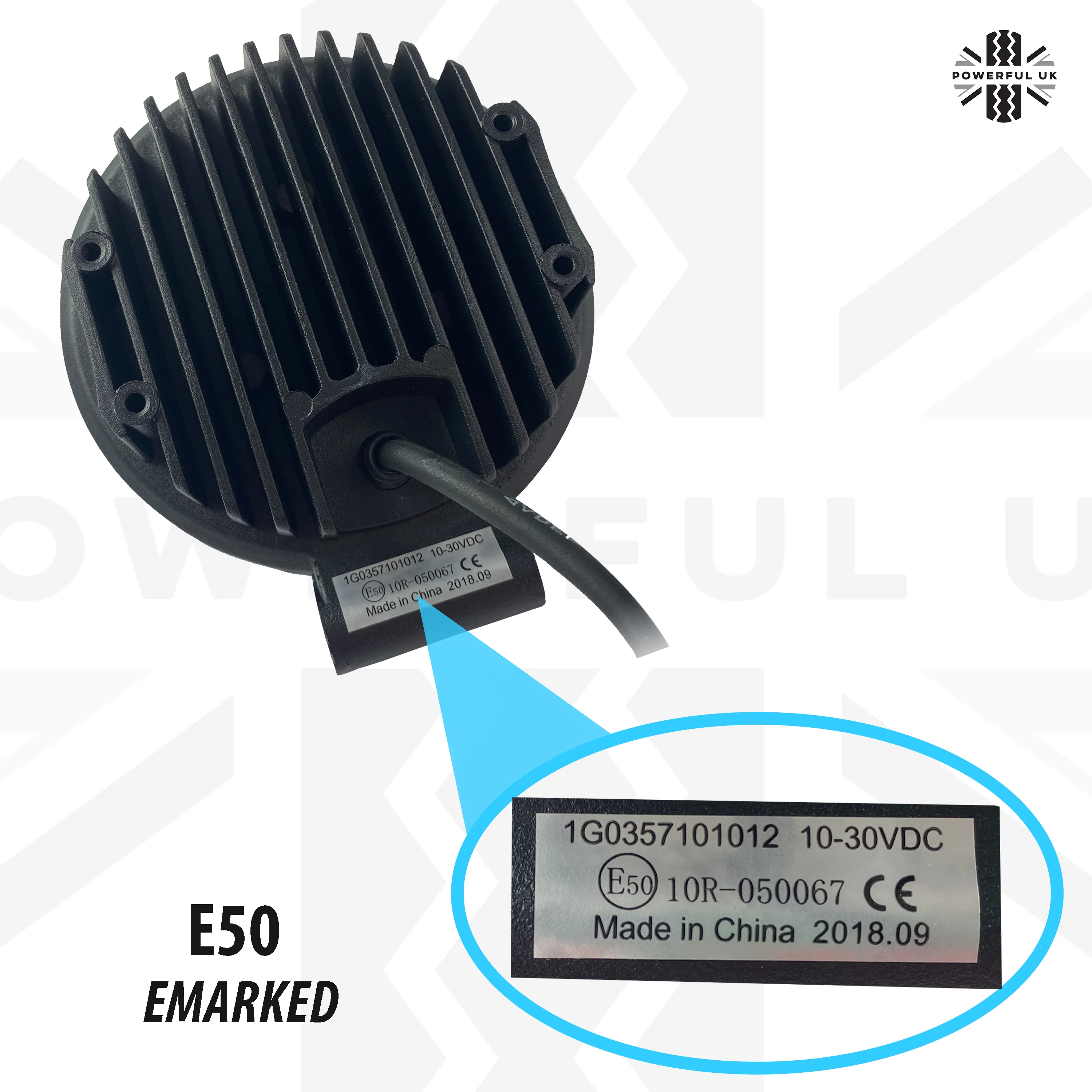 Hella 4"' Round Work Spot Light R1500 LED -1pc - Image 5