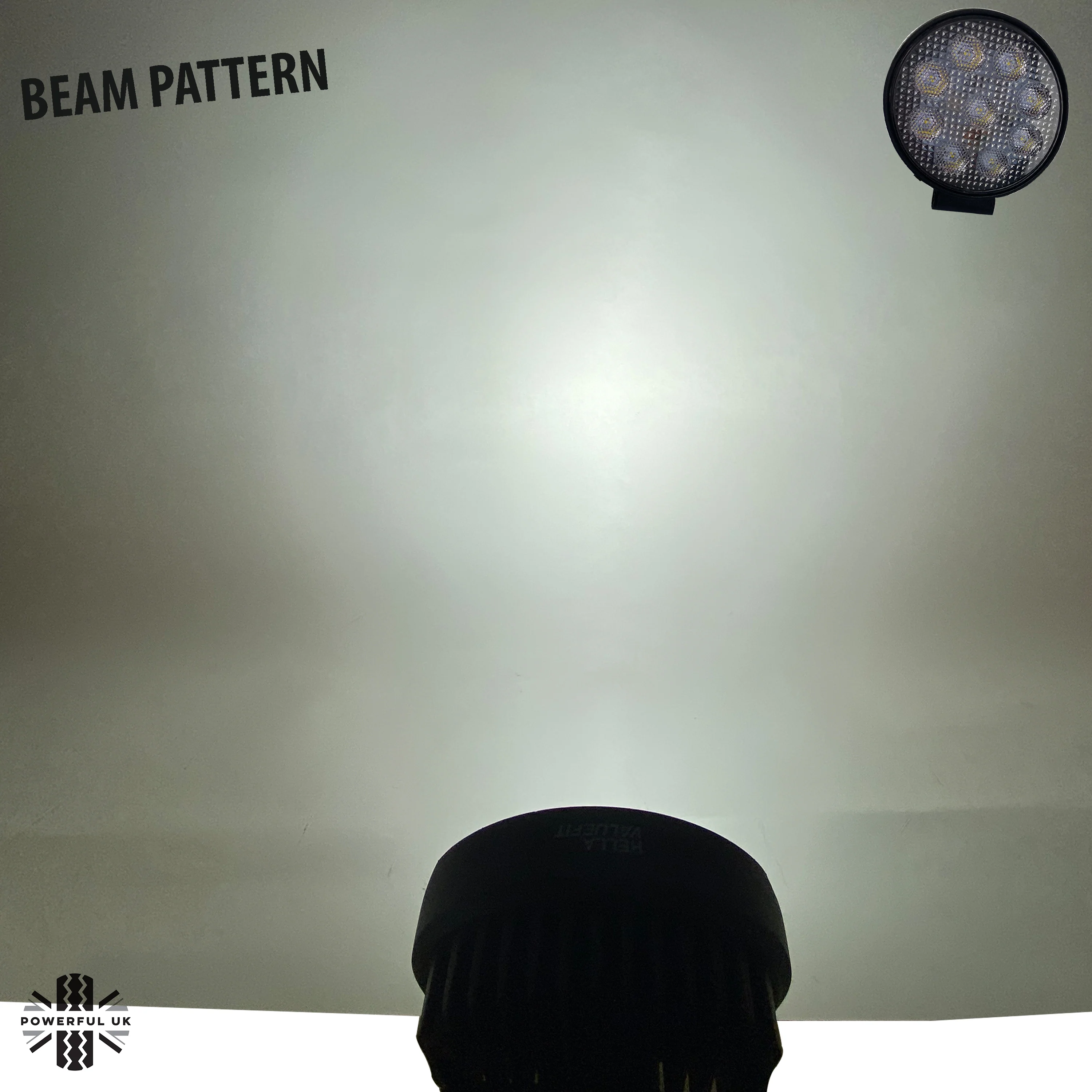 Hella 4"' Round Work Spot Light R1500 LED -1pc - Image 9