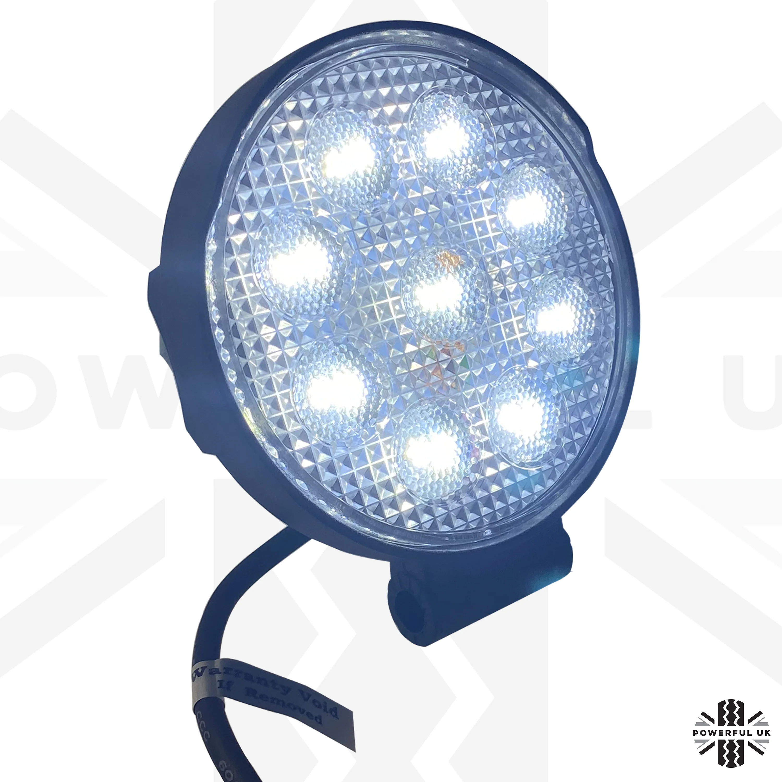 Hella 4" Round Work Spot Light R1500 LED - 2pc - Image 3