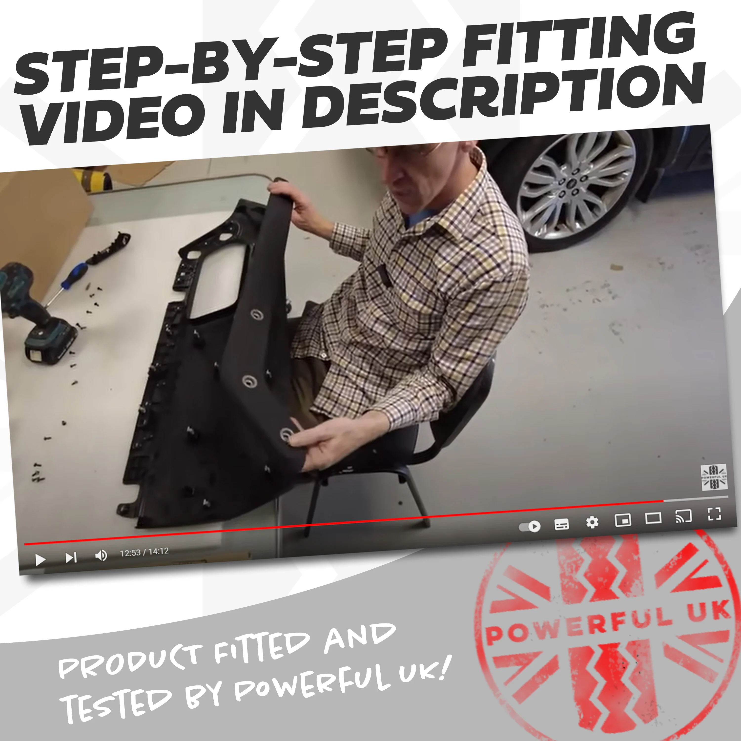 Interior Centre Console Finishers PAIR (Genuine) in Dark Oak for Defender L663 - Image 5