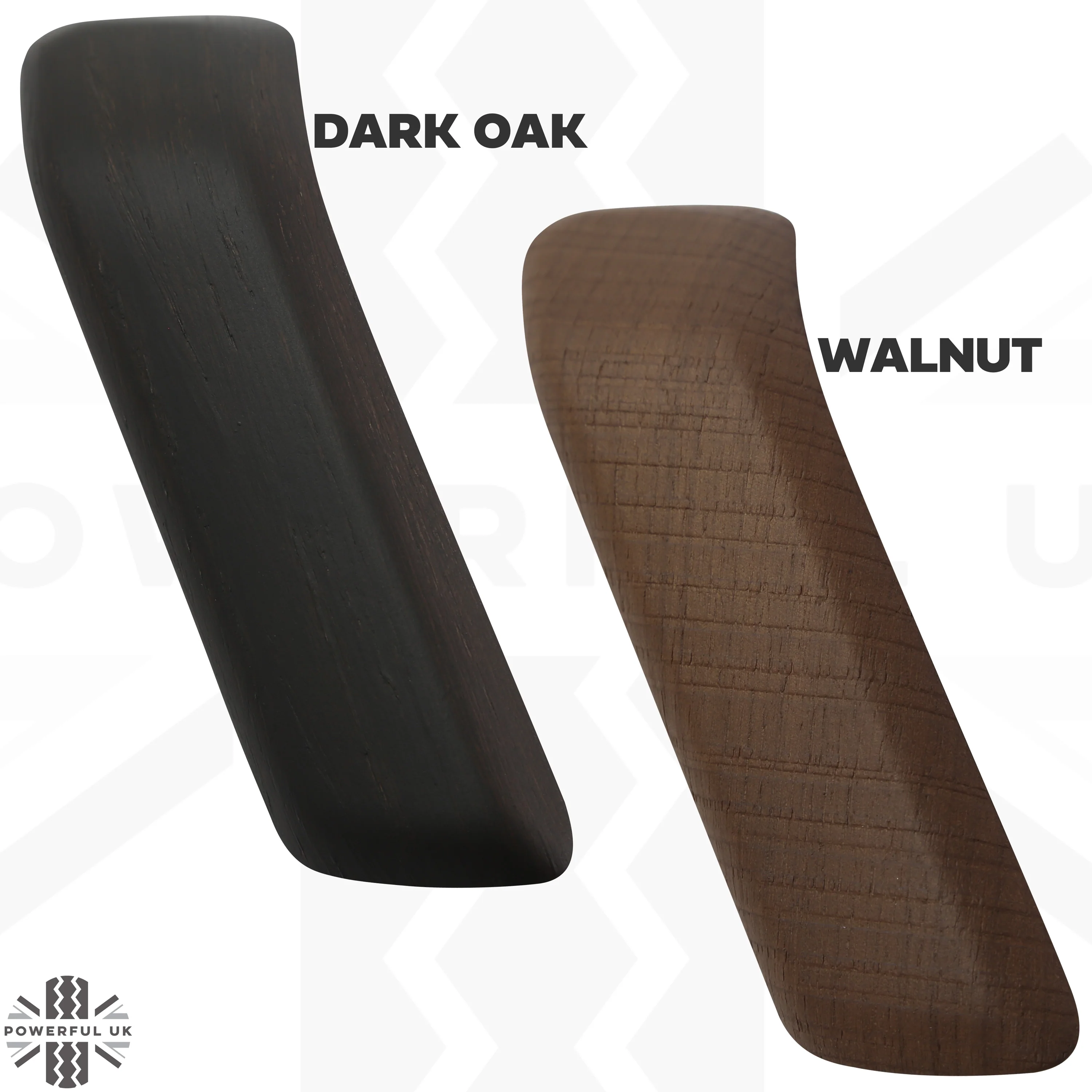 Interior Door Pull Finisher (Genuine) in Dark Oak for Defender L663 90 - RHD - Image 9