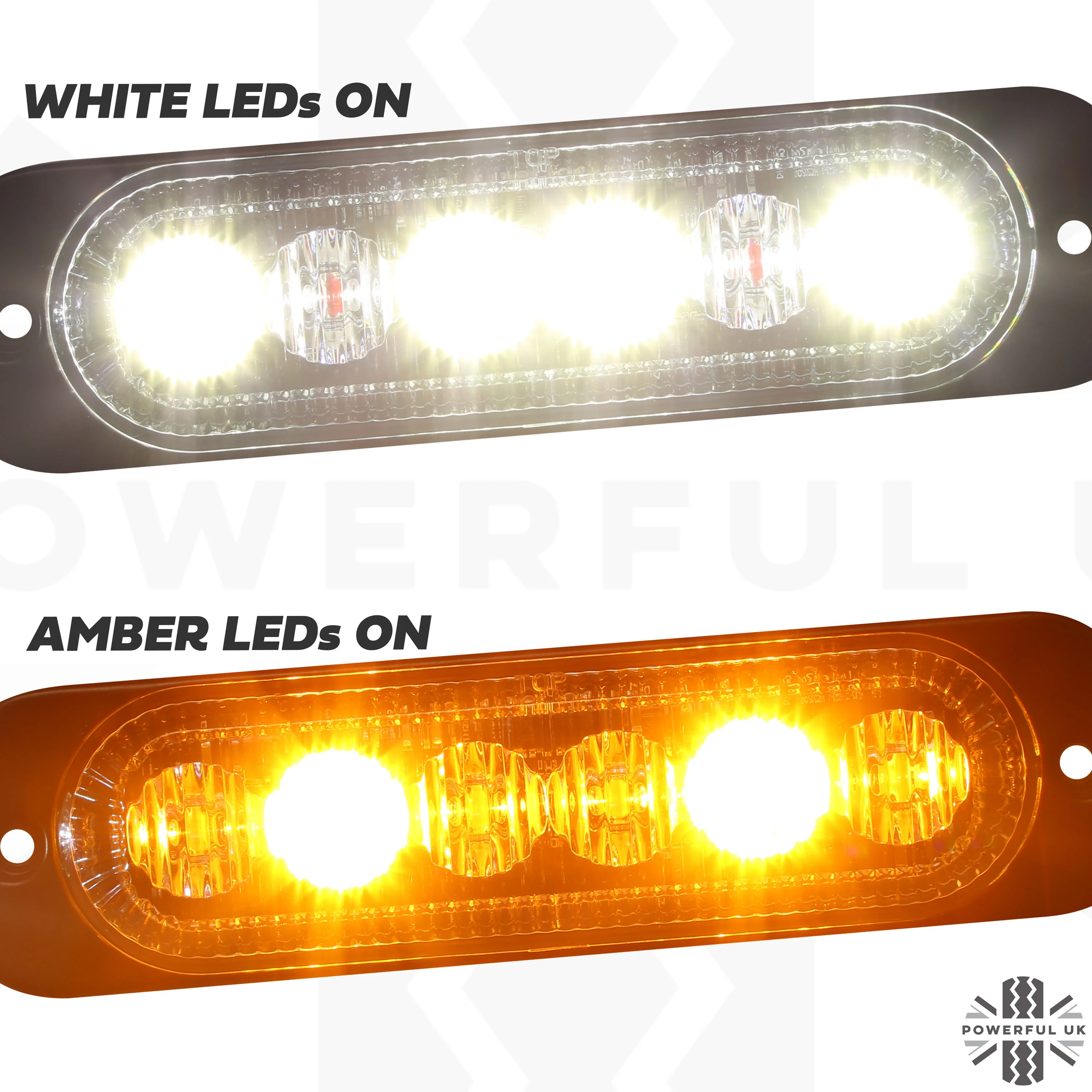 LED rear light upgrade kit for Land Rover Defender L663 - White+Amber - Image 4