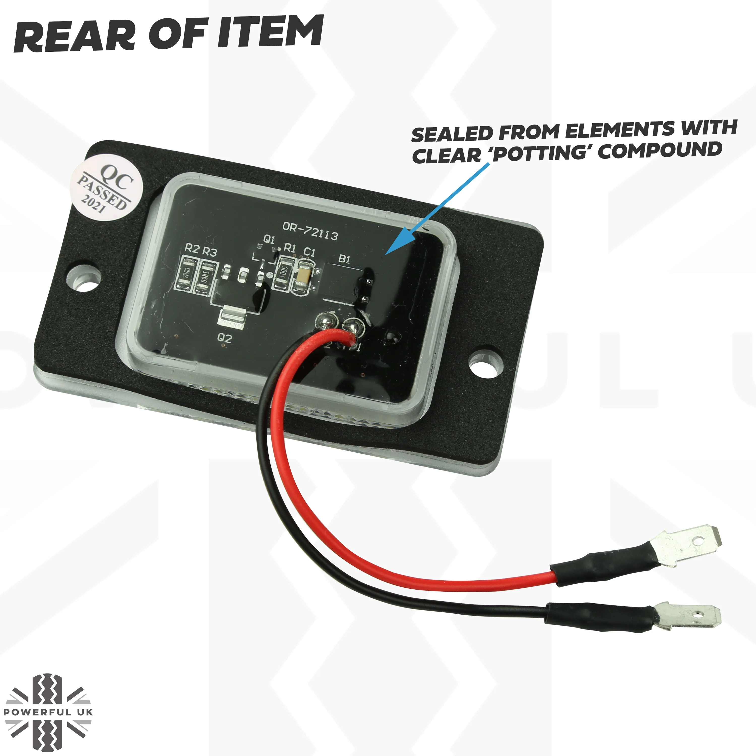 LED Rear Number plate light Kit for Land Rover Discovery 1 & 2 - Image 3