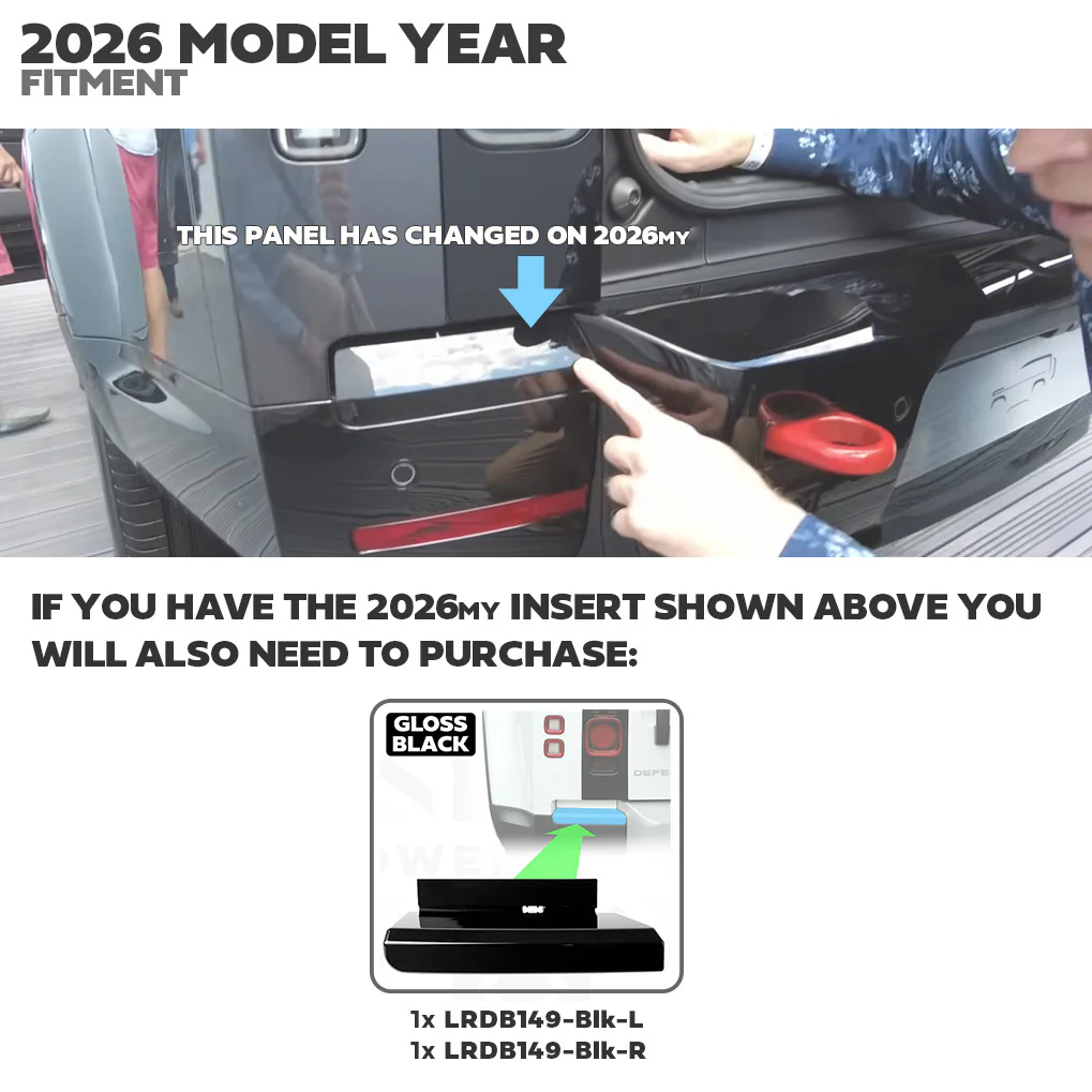 LED Reverse light upgrade kit for Land Rover Defender L663 - All White - Image 15