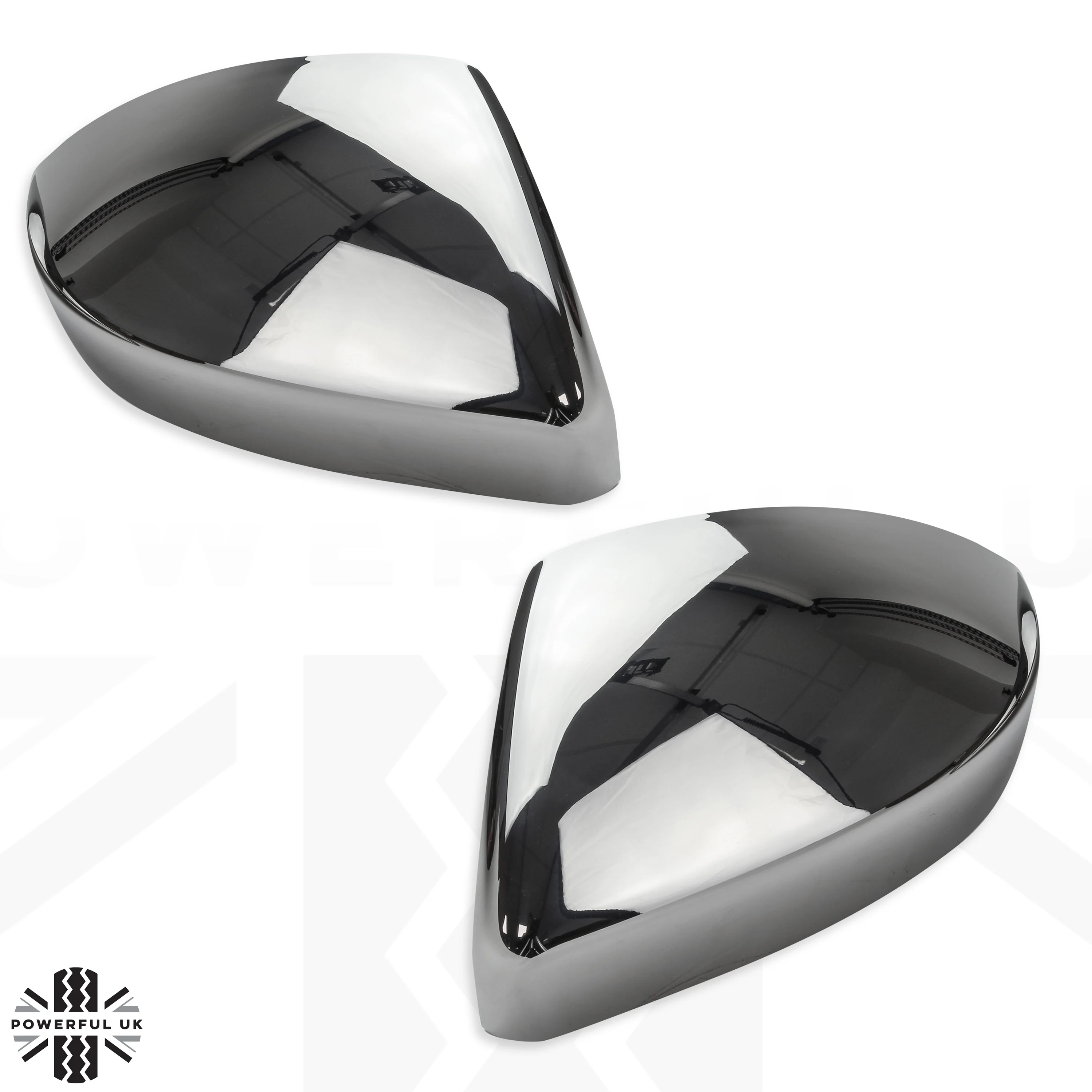 Mirror Caps - Genuine - Chrome for Jaguar E-Pace - Image 3