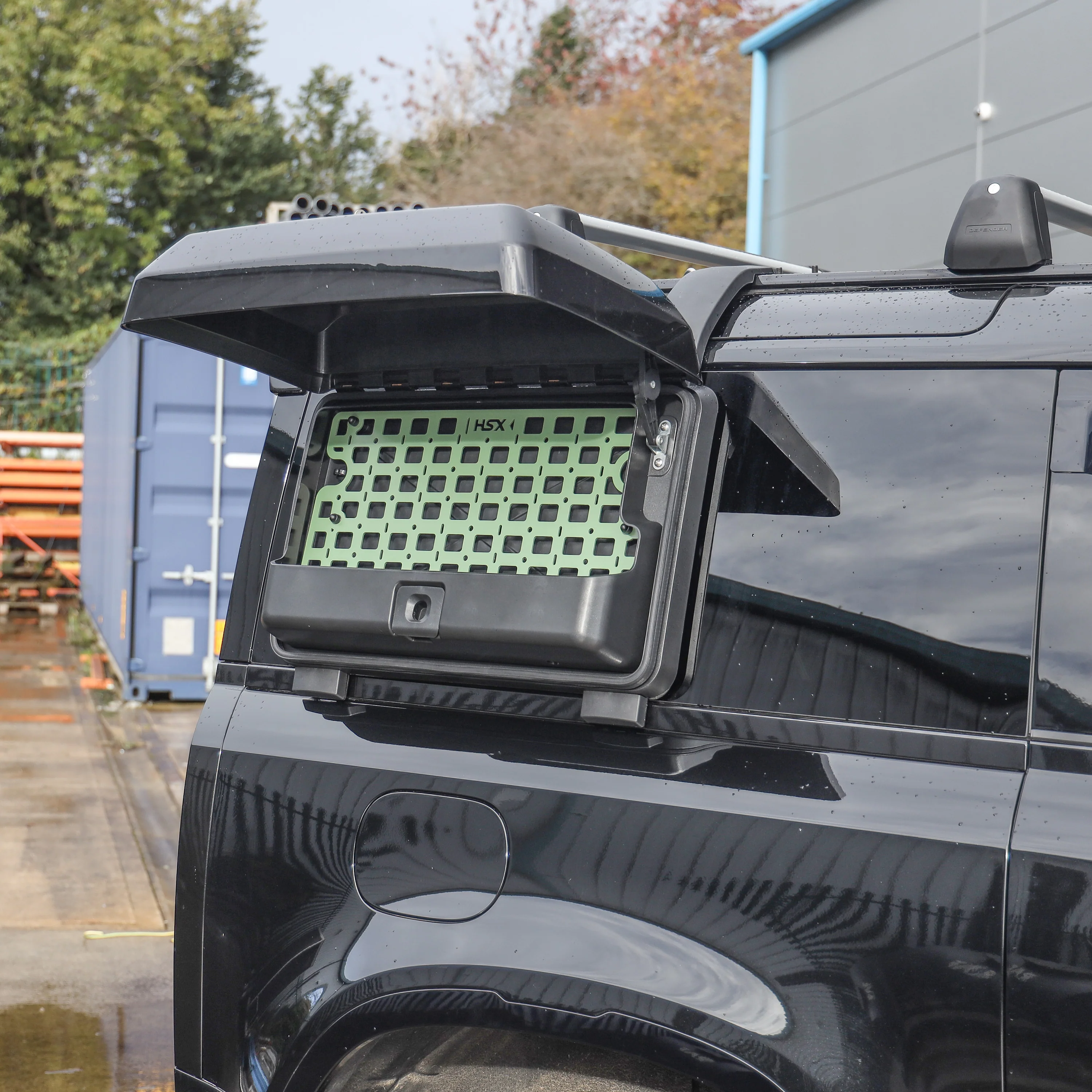 Molle Plate for Side Gear Box for Land Rover Defender L663 - Black or Green - Image 6