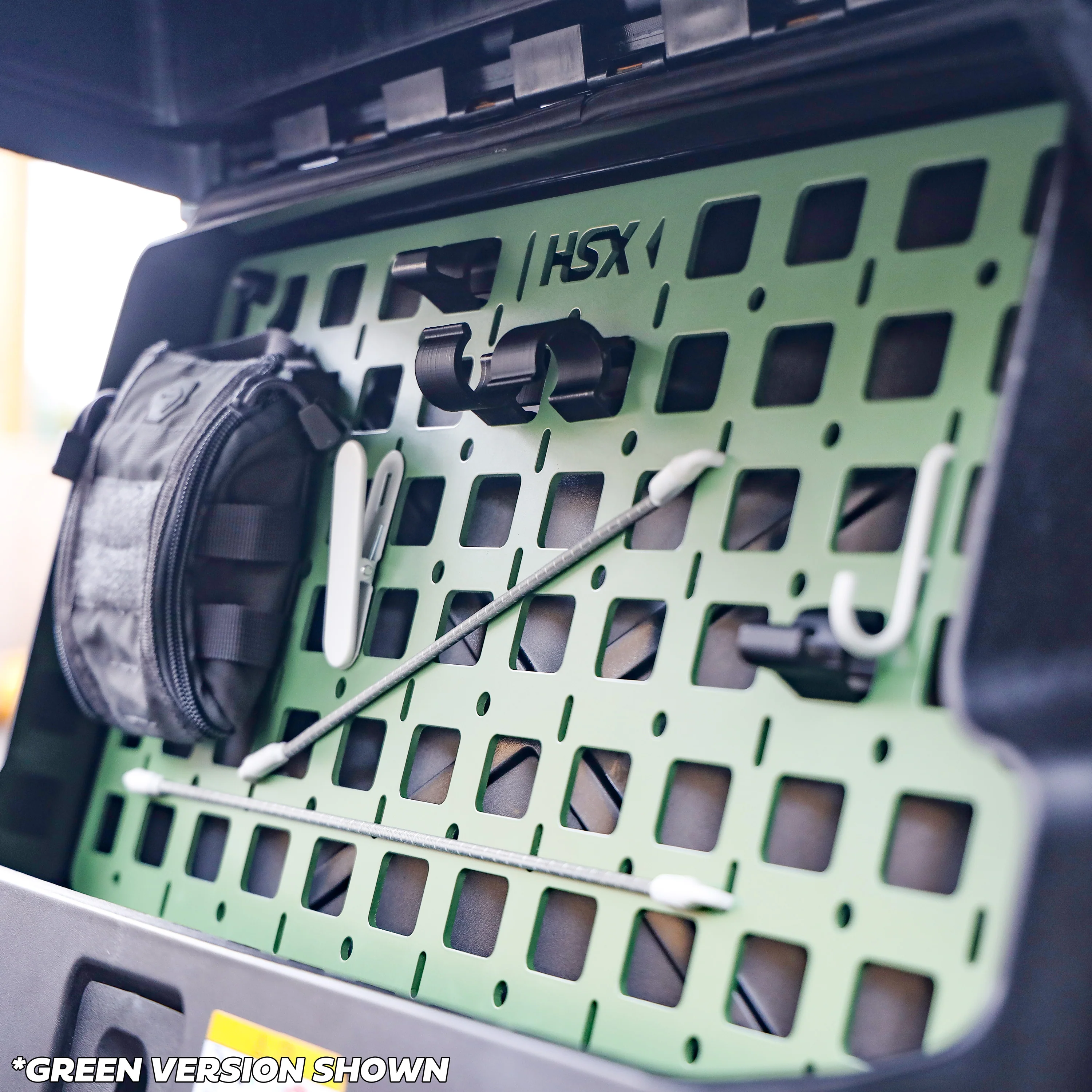 Molle Plate for Side Gear Box for Land Rover Defender L663 - Black or Green - Image 7