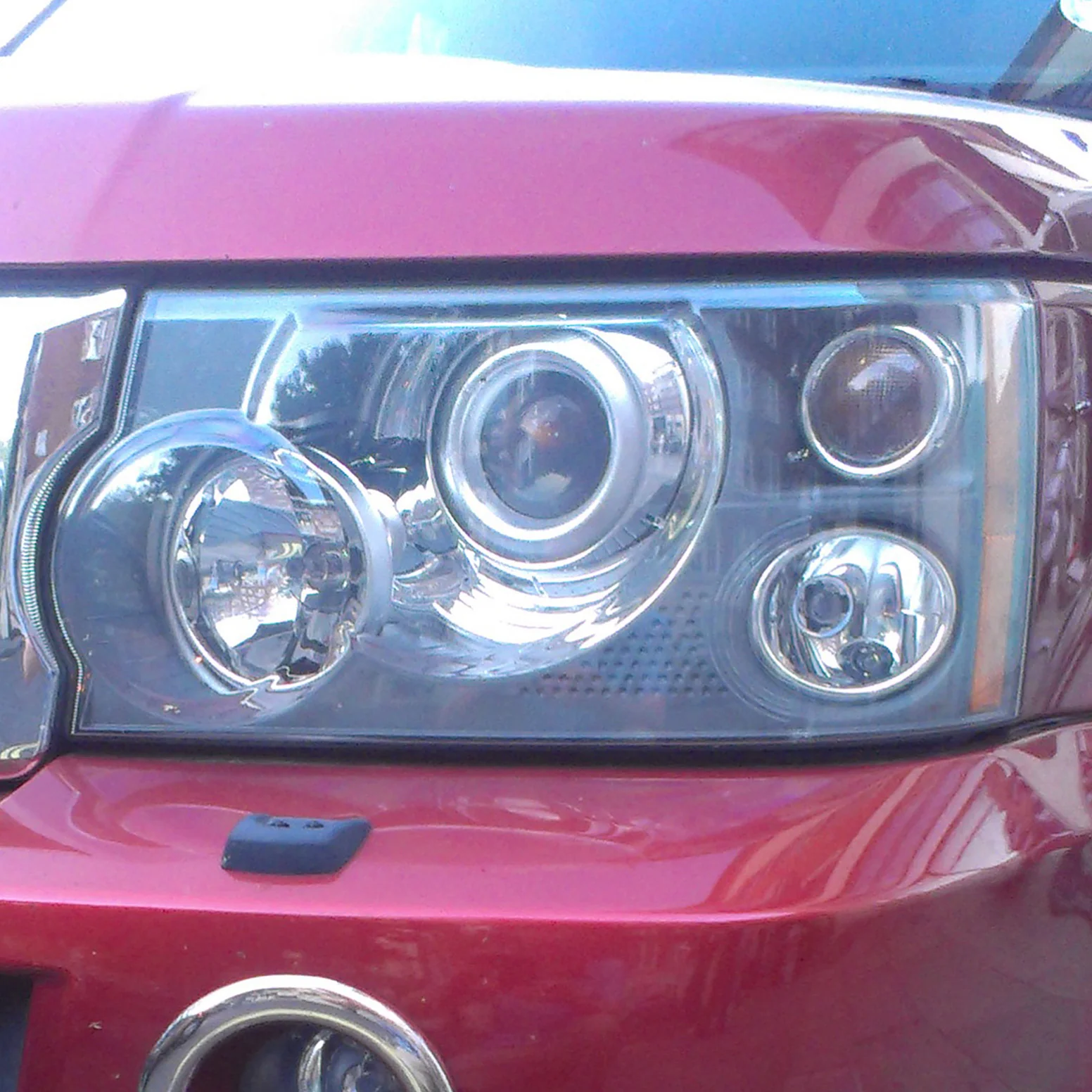 Replacement Headlight Lens - Early Type - for Range Rover Sport 2005 - LH - Image 3