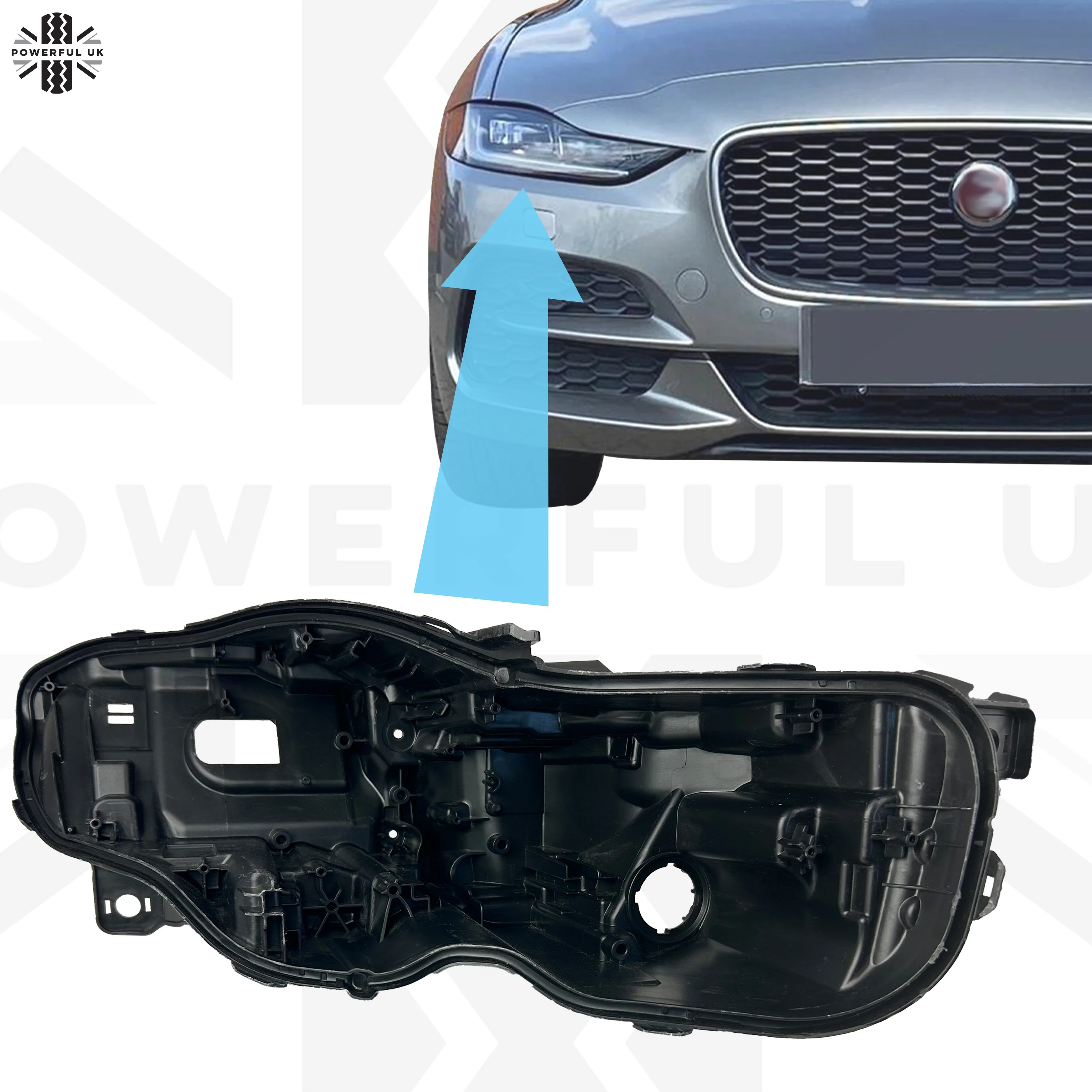 Replacement Headlight Rear Housing for Jaguar XE 2019+ - RH - Image 9