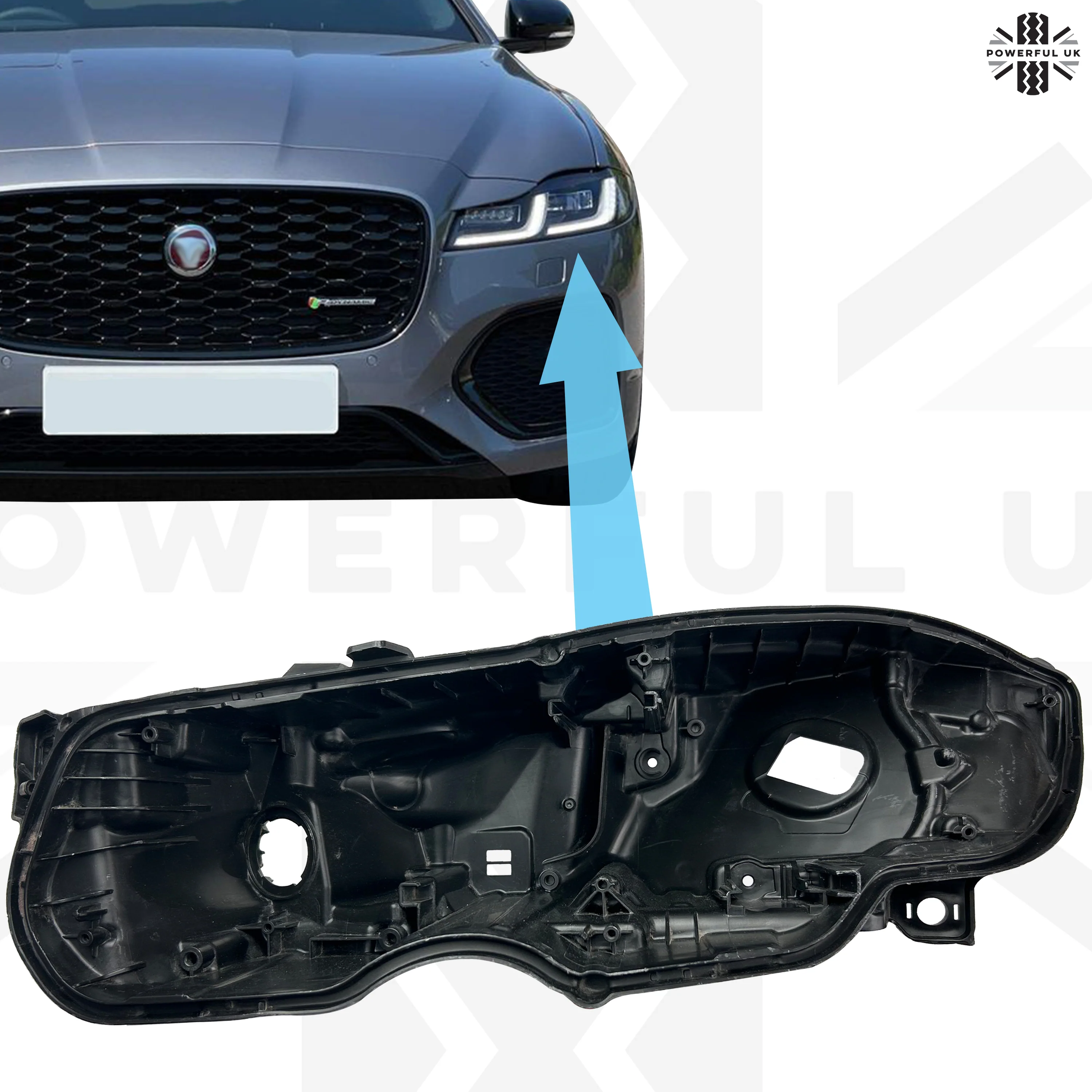 Replacement Headlight Rear Housing for Jaguar XF 2020+ - LH - Image 8