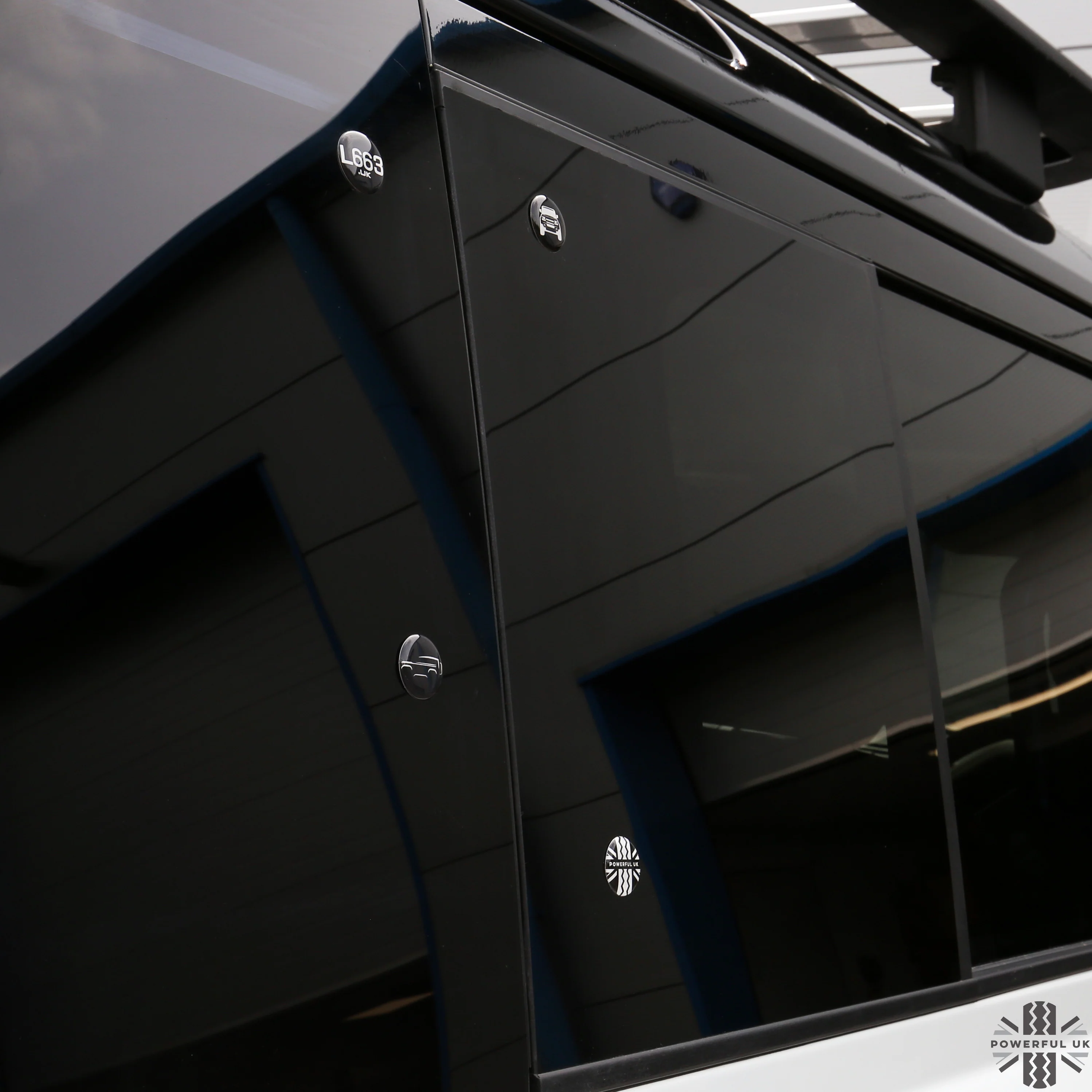 Resin Dome Sticker Kit - Mixed Designs x14 - for Land Rover Defender L663 - Image 3