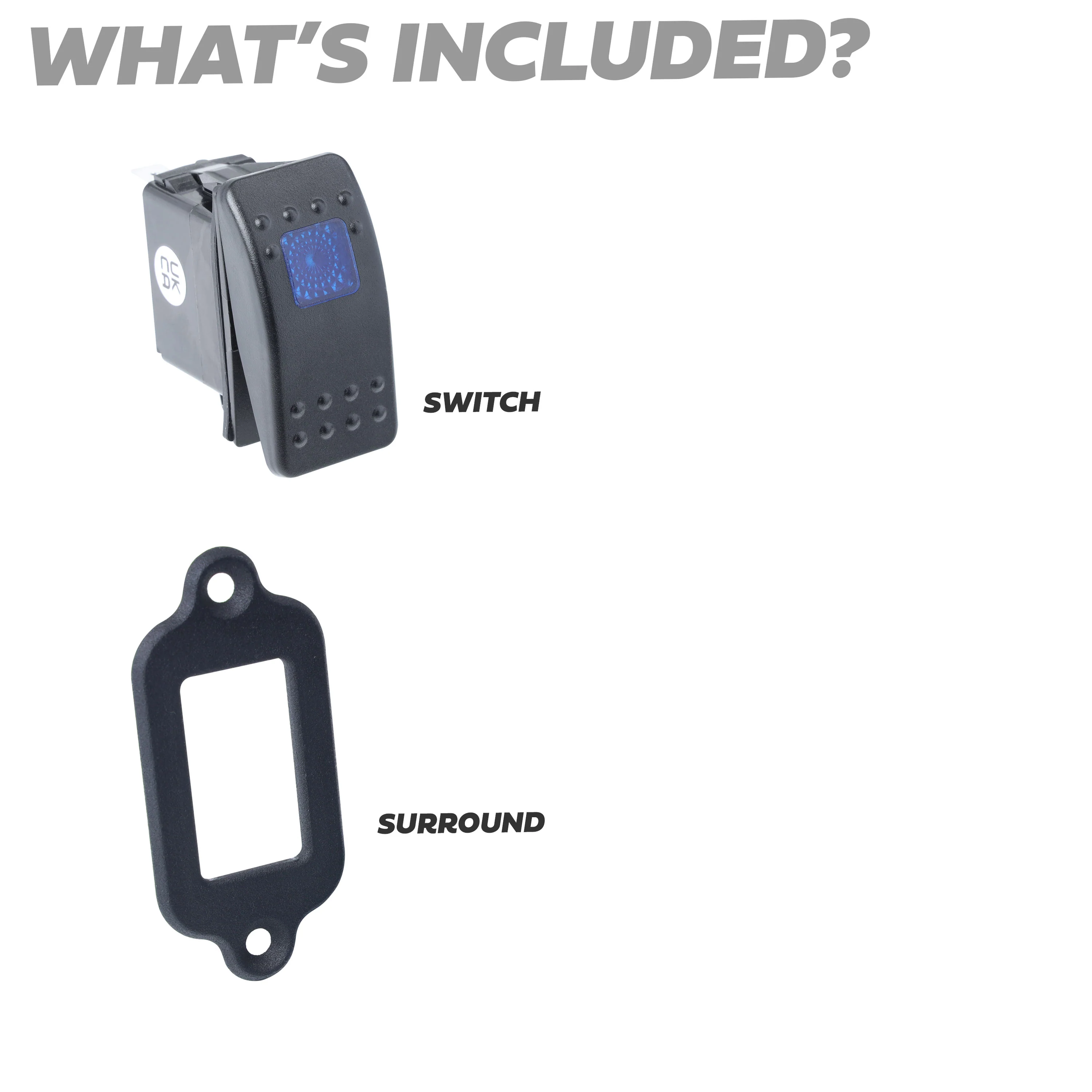 Rocker Switch & Surround Kit - Image 4