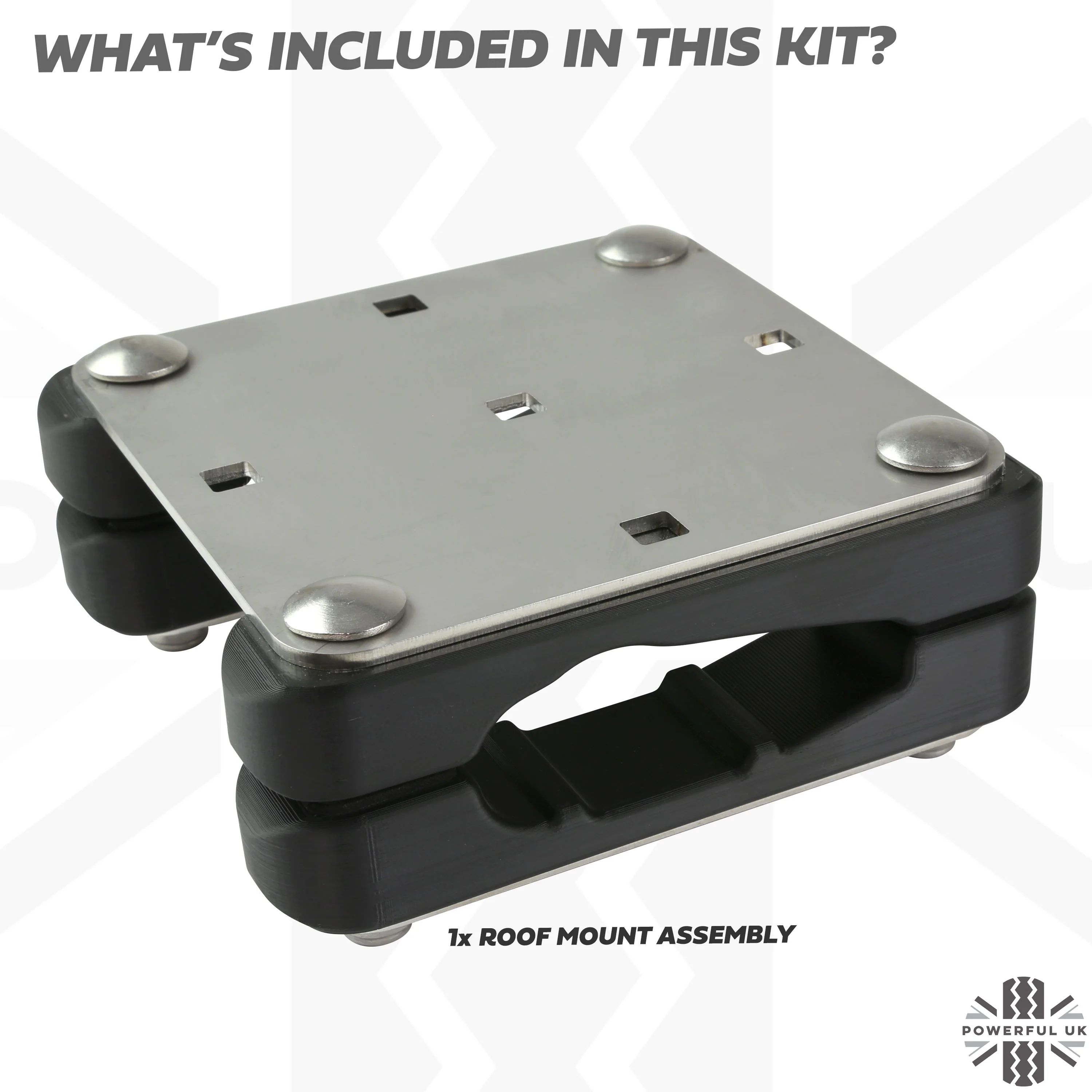 Roof Rack Mounting Clamp Kit for Thule Cross Bars - Kit A - Image 3